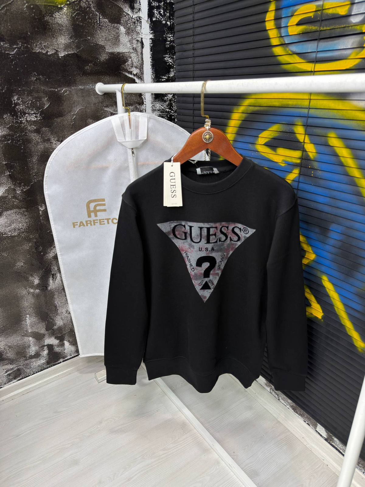 Hoodie black Guess   - GS 1658