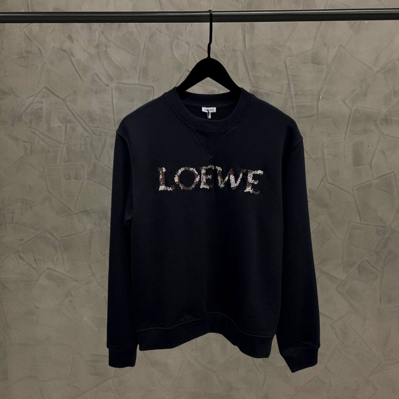 Hoodie Black LOEWE- LW 1583