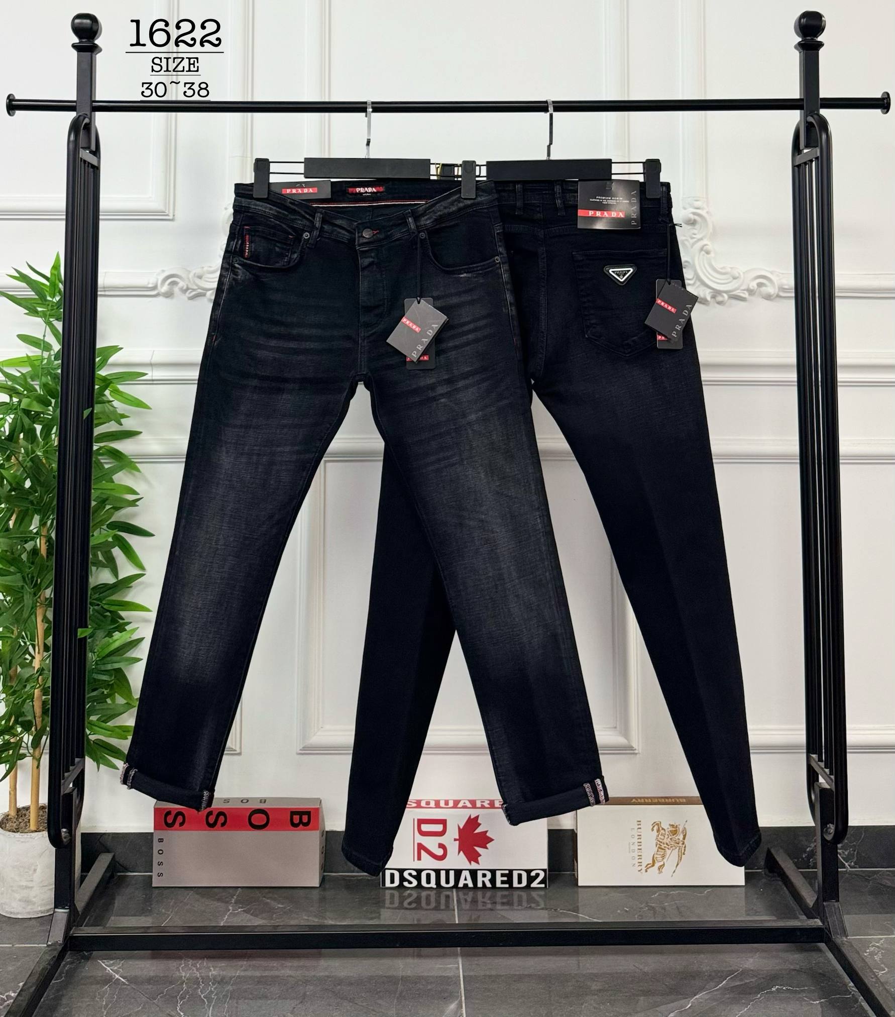 Jean παντελόνι Prada - 1622