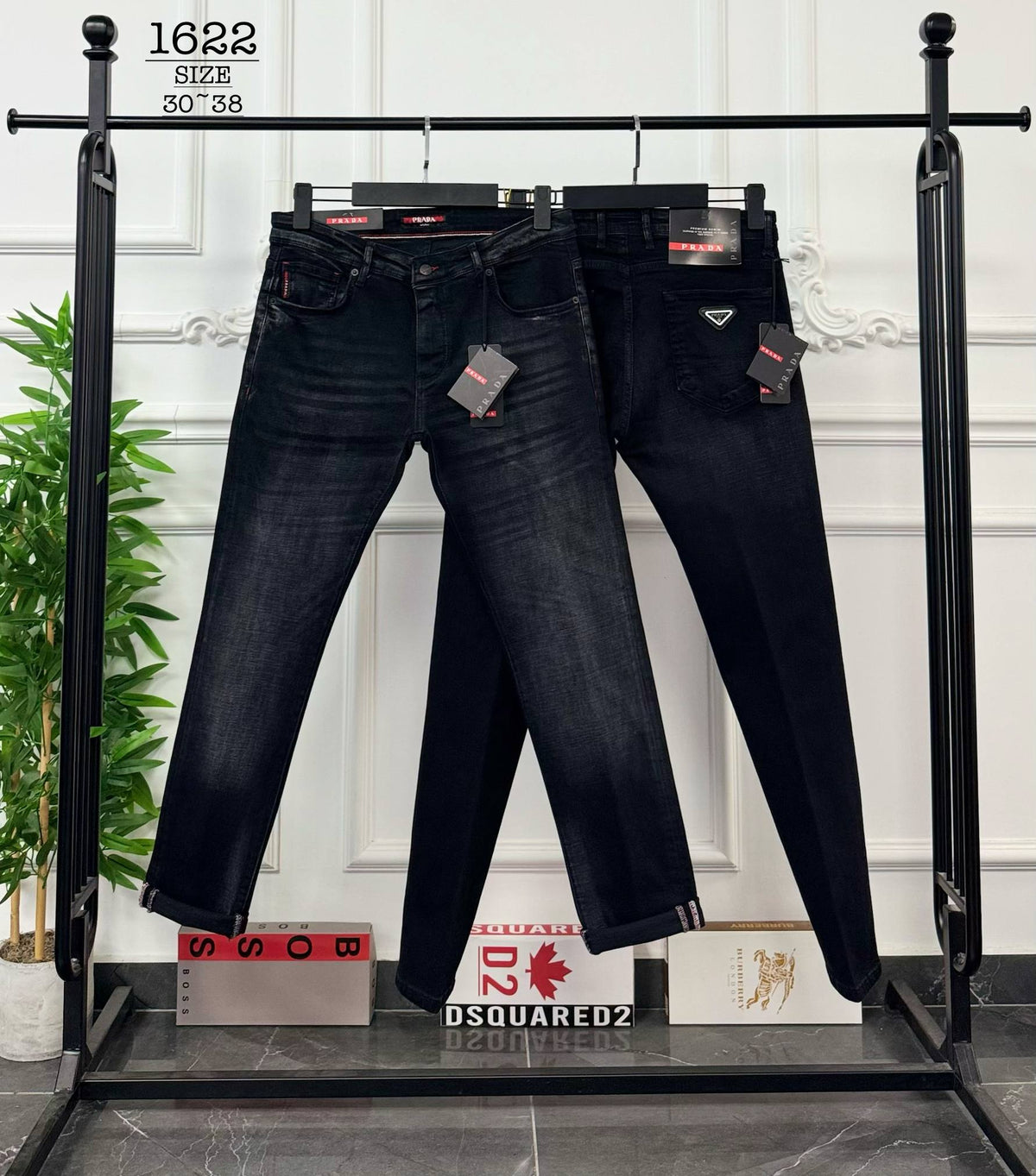 Jean παντελόνι Prada - 1622