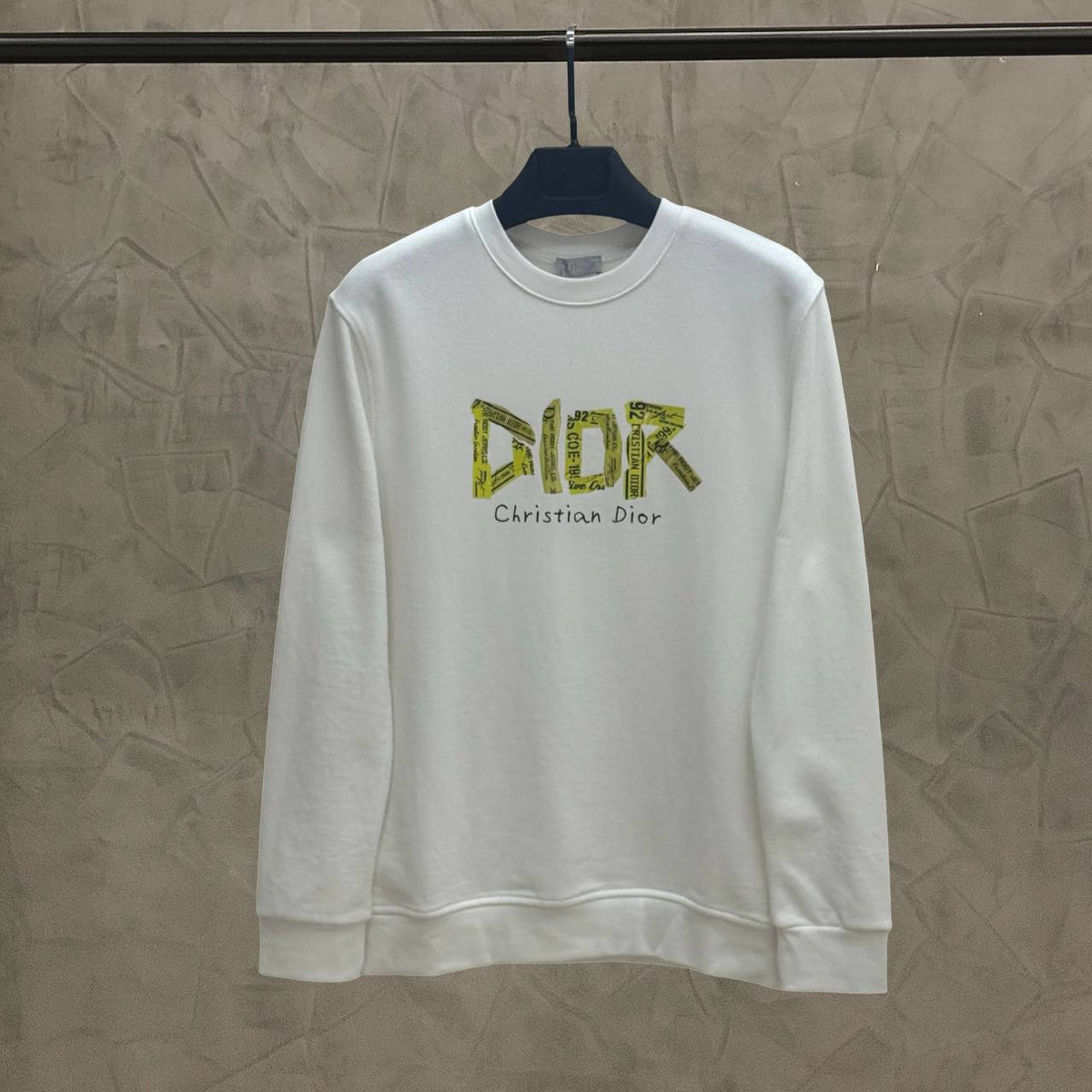 Hoodie White Dior   - DR 1631