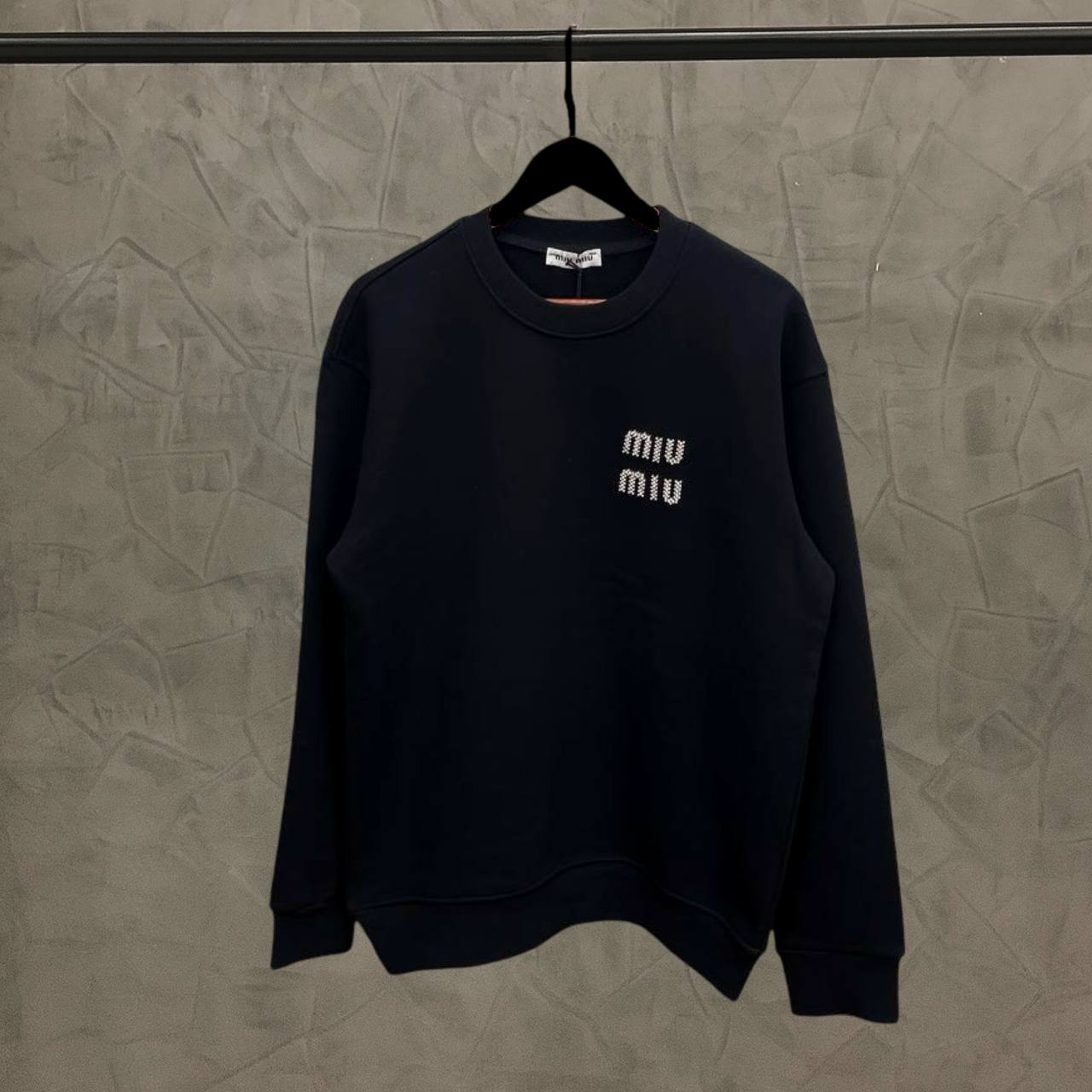 Hoodie black Miu Miu   - MM 1579 (Copy)