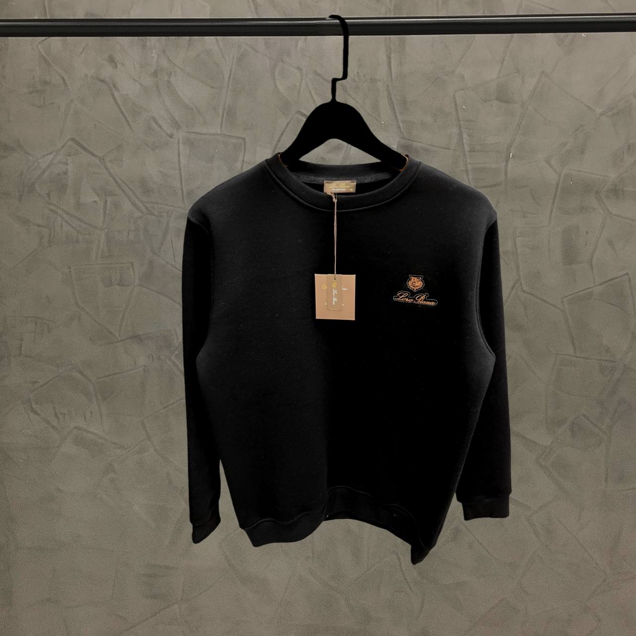 Hoodie black Loro piana  - LP 1646