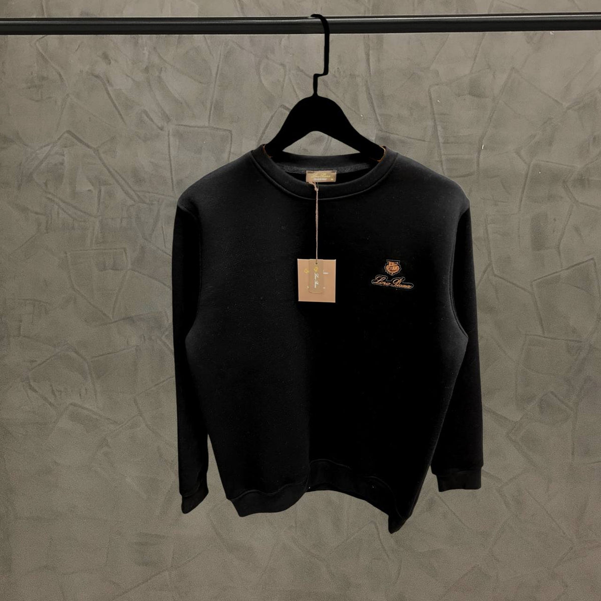 Hoodie black Loro piana  - LP 1646