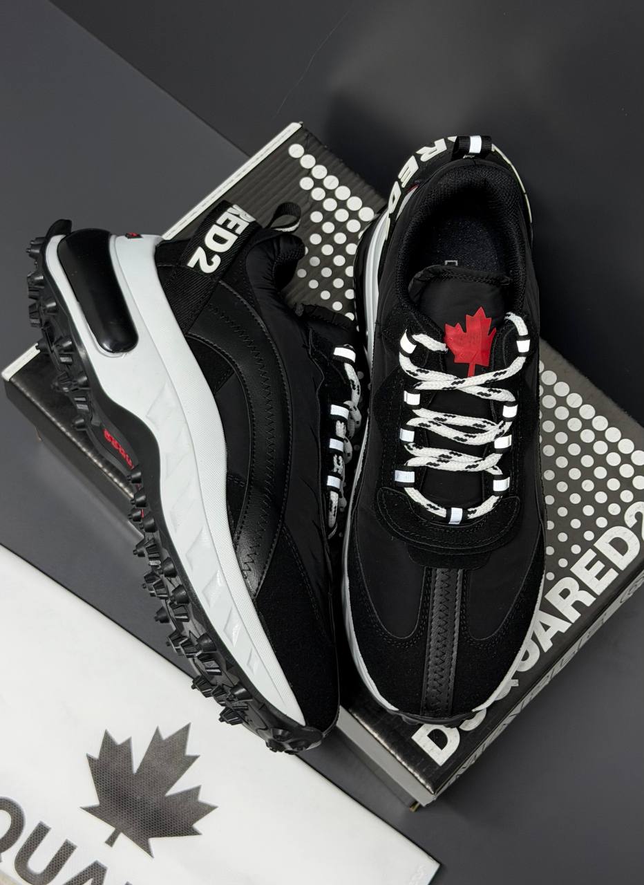 Dsquared2 Maple Leaf Sneakers Black