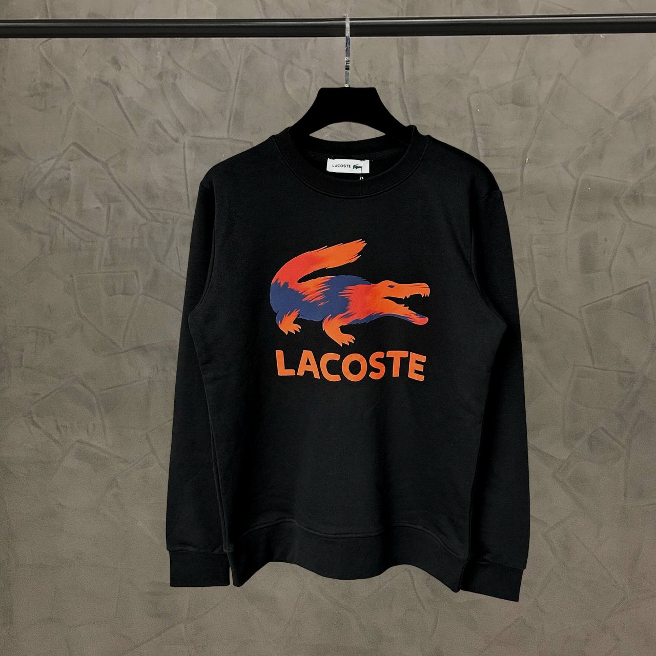 Hoodie black Lacoste  - Lc 1602