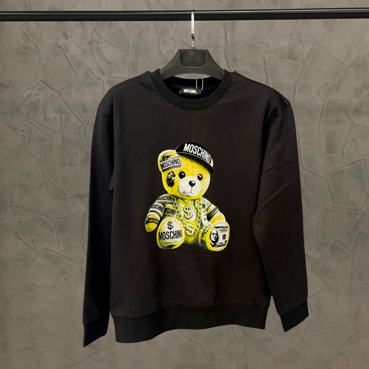 Hoodie black Moschino - MS 1624
