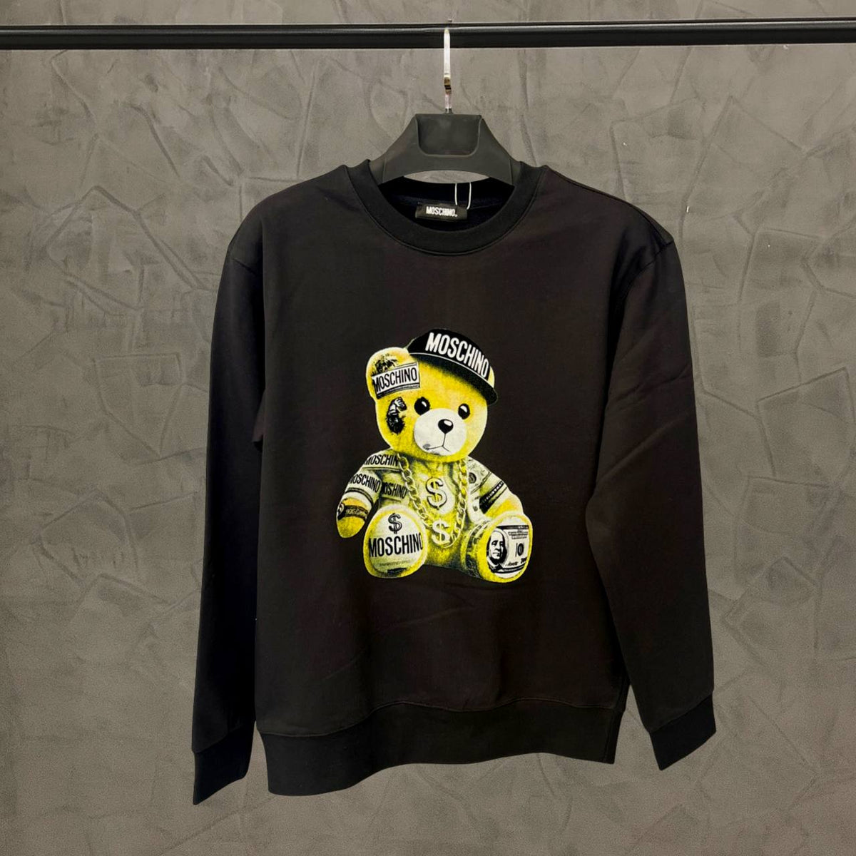 Hoodie black Moschino - MS 1624