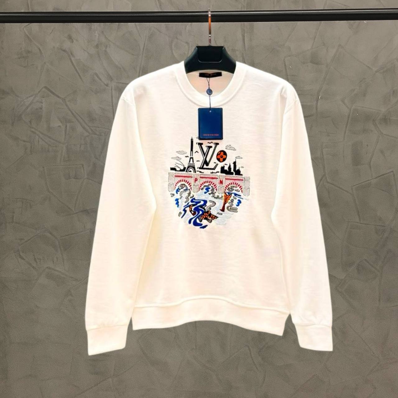 Hoodie white Louis Vuitton - lv 1643