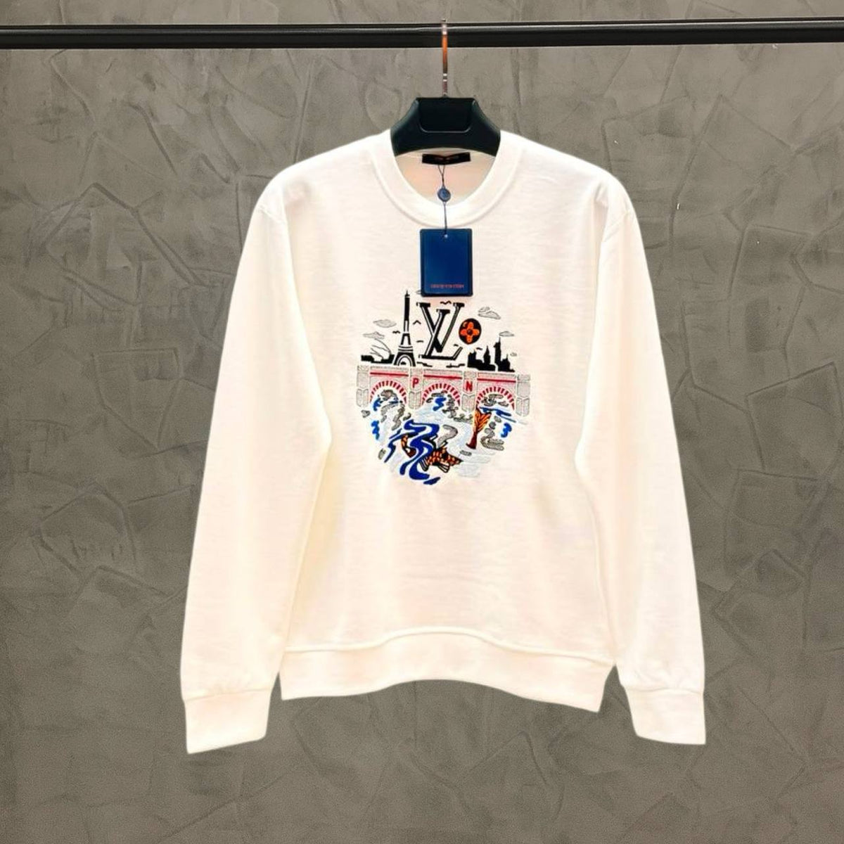 Hoodie white Louis Vuitton - lv 1643