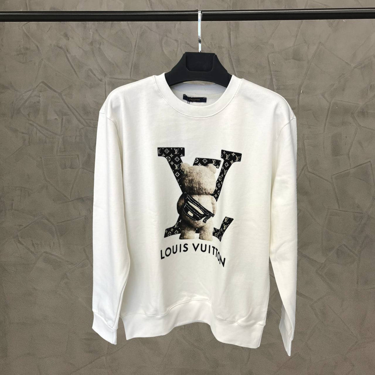 Hoodie Whitw Louis Vuitton  - Lv 1621