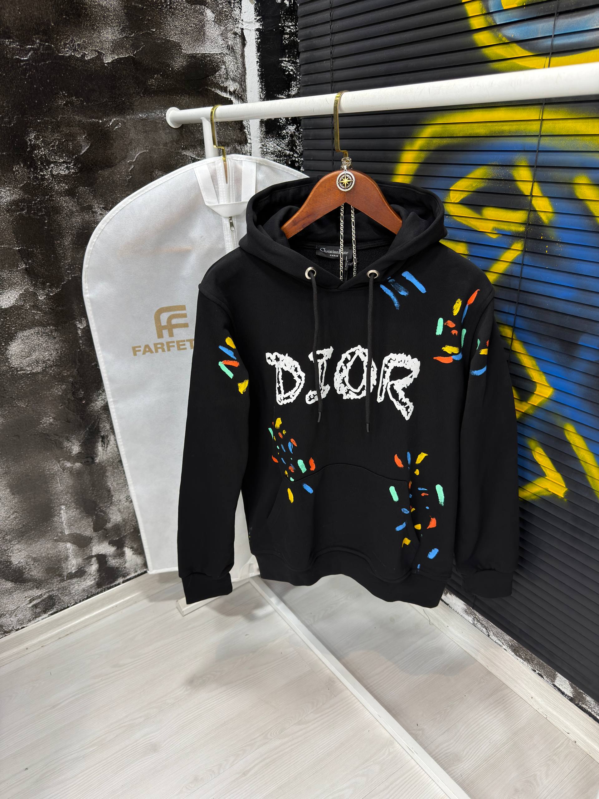Hoodie black Dior- Dr 1650
