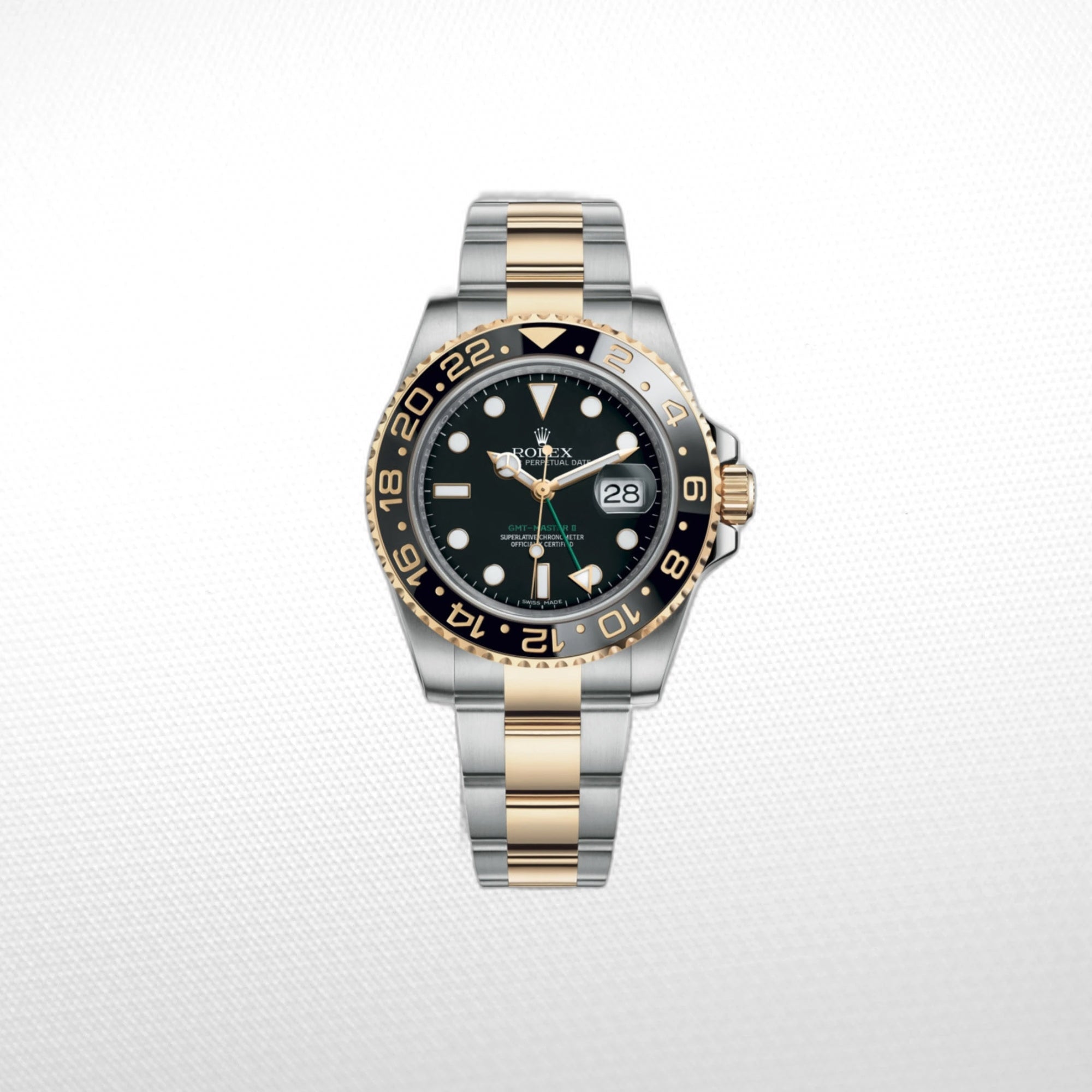 GMT-MASTER II SS 2-TONE BLACK CERAMIC BEZEL 40MM