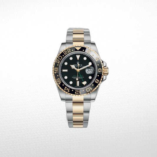 GMT-MASTER II SS 2-TONE BLACK CERAMIC BEZEL 40MM