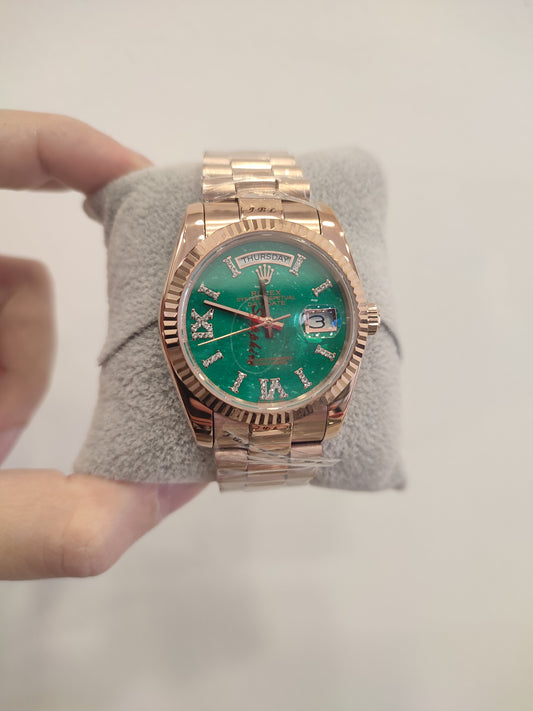 Day Date Green Dial 36mm New 2023