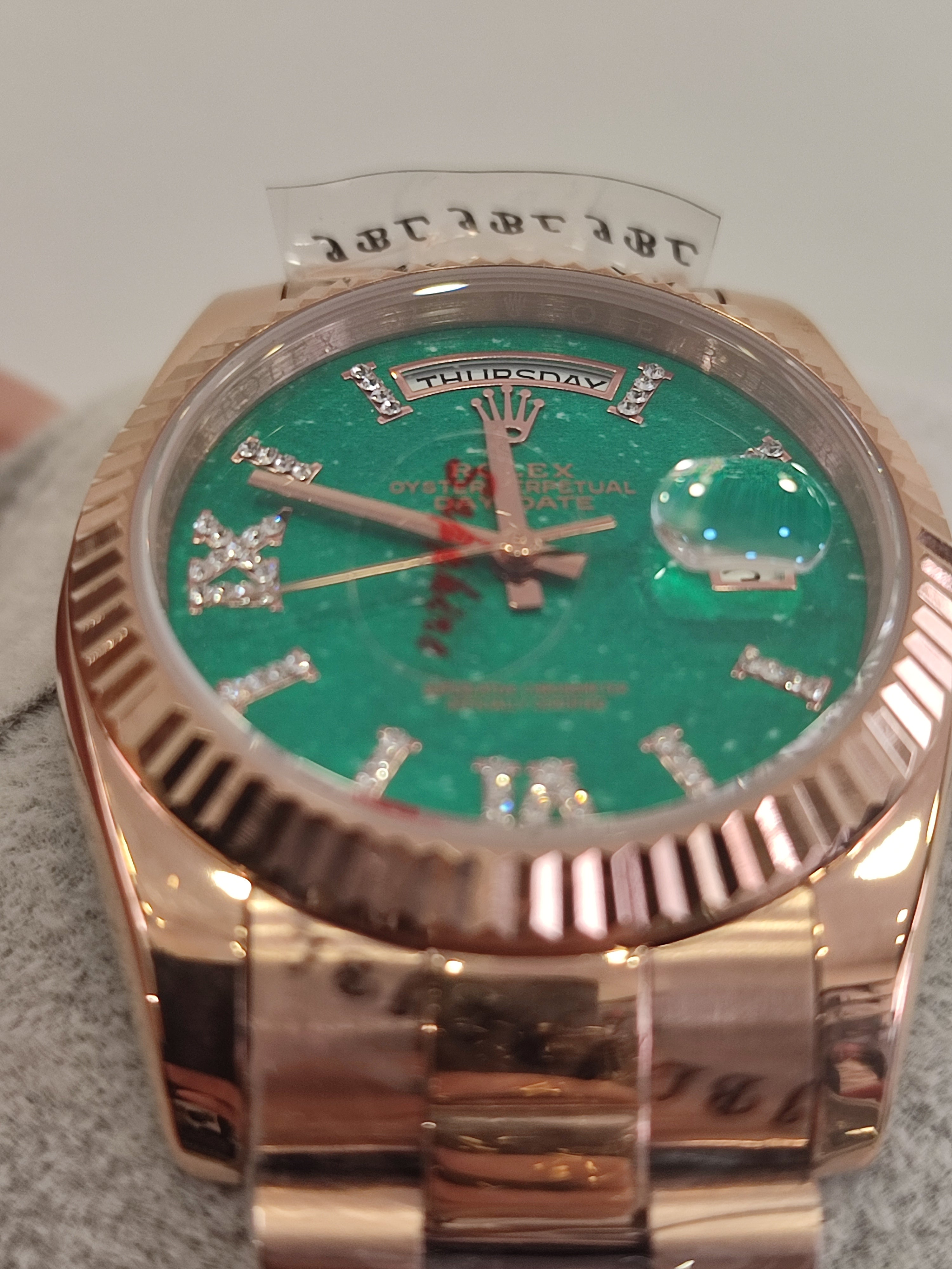 Day Date Green Dial 36mm New 2023
