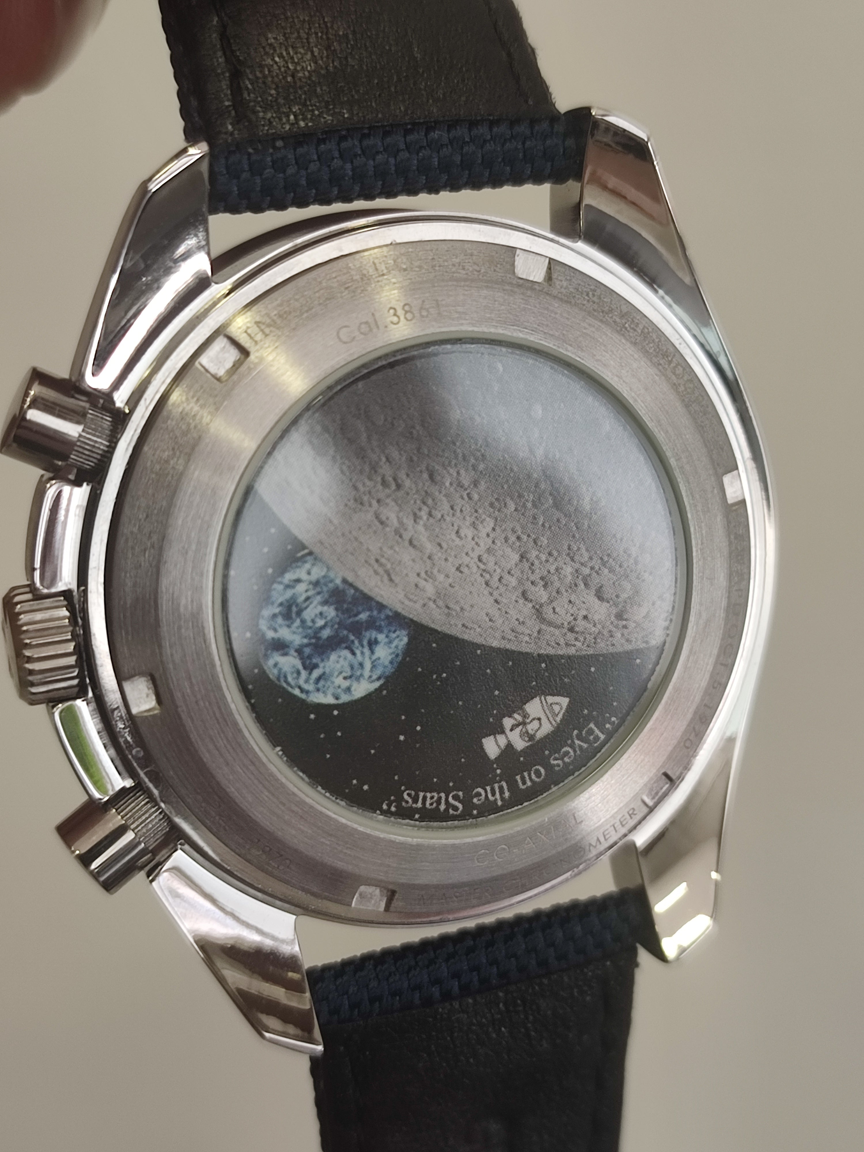Omega Speedmaster Silver Snoopy Award 50th Anniversary