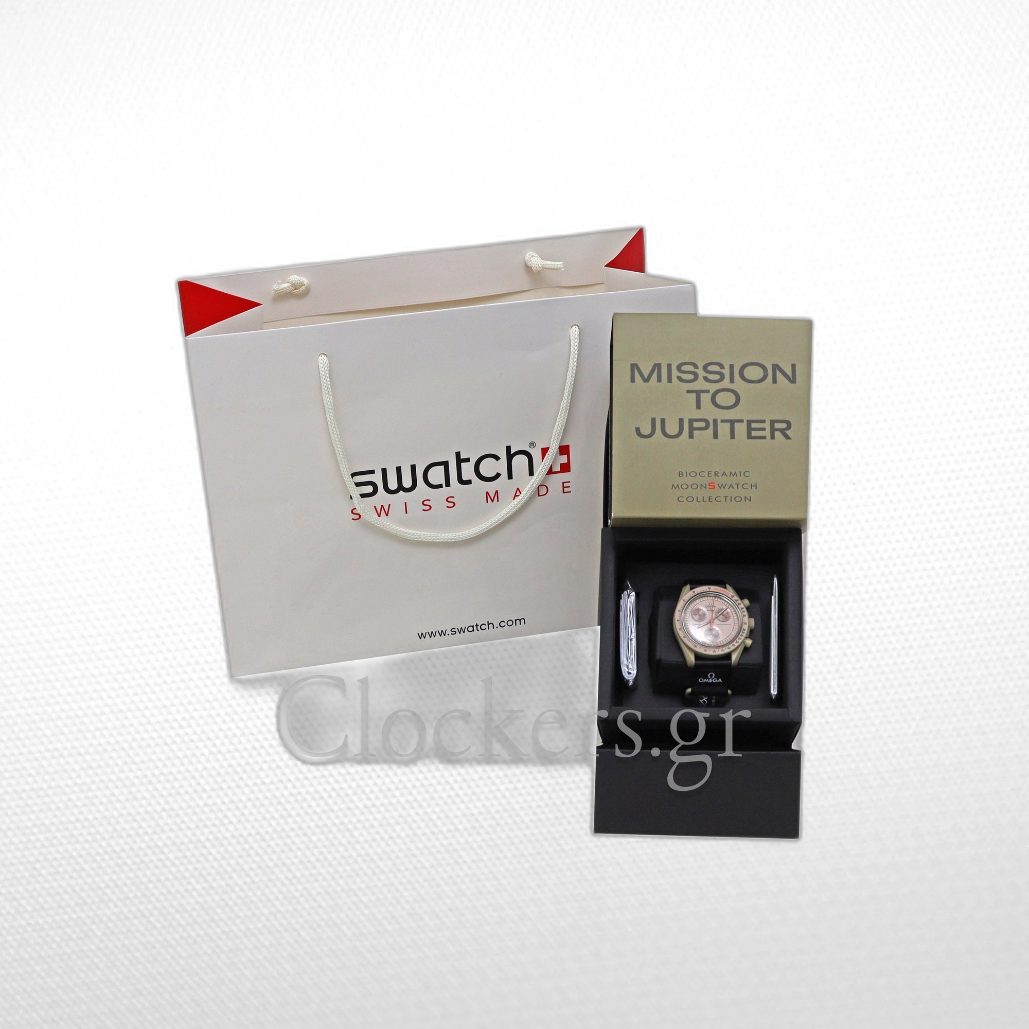 Omega Swatch Omega Swatch X Omega Moonswatch - Snoopy brown
