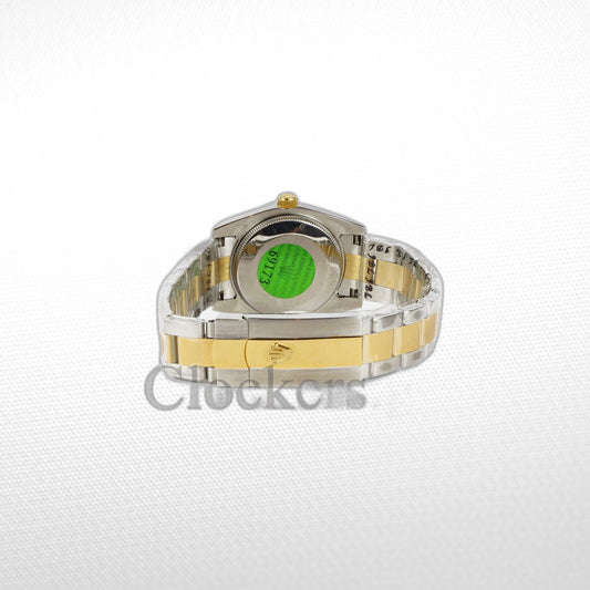 DATEJUST 31MM 2-TONE GOLD OYSTER GREEN DIAL DIAMONDS MARKERS 2022