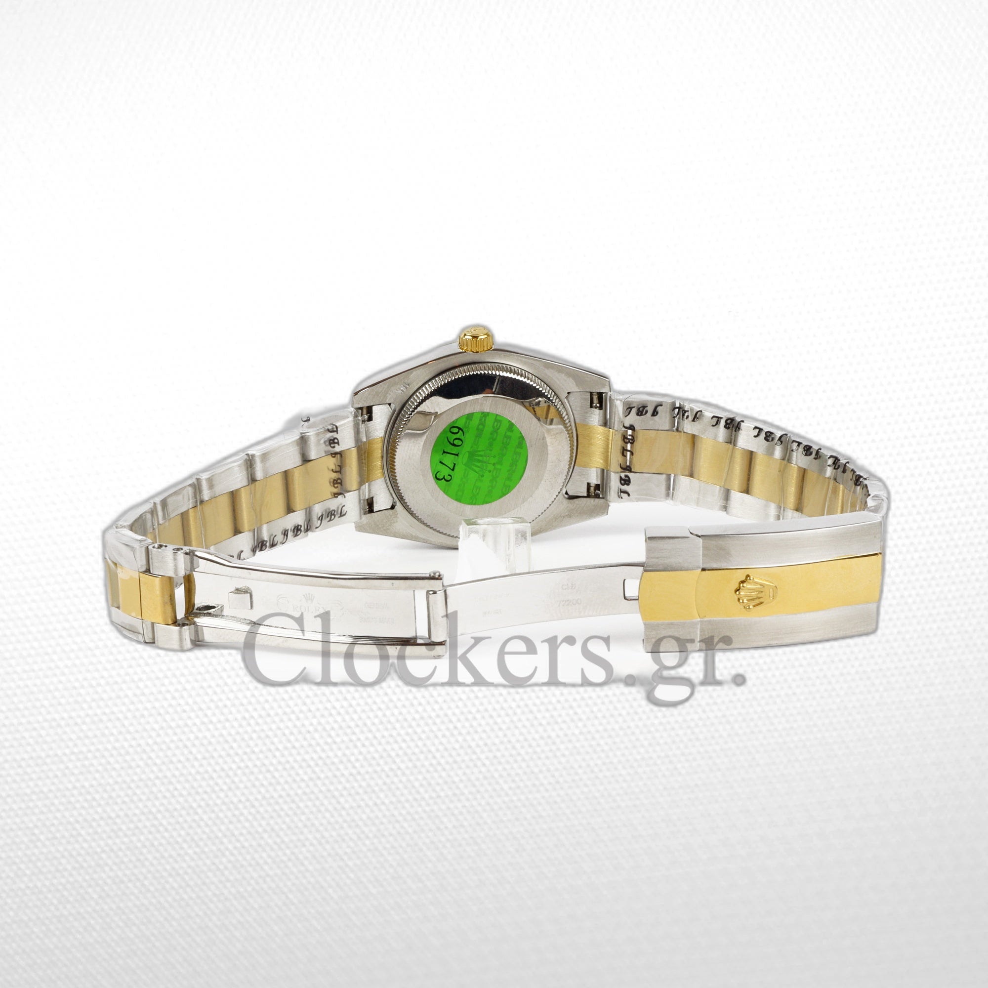 DATEJUST 31MM 2-TONE GOLD GRAY DIAL STICK MARKERS CLONE