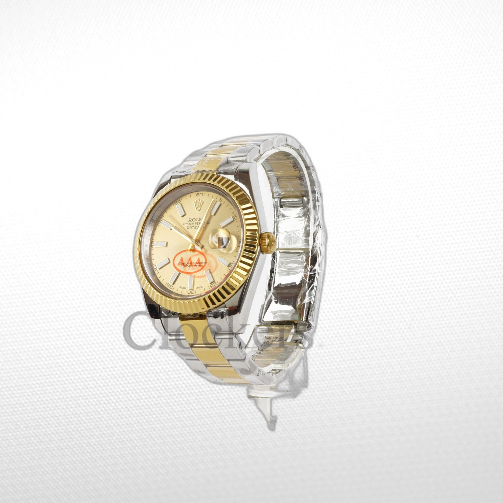 DATEJUST 41MM 2-TONE GOLD GOLD DIAL STICK MARKERS CLONE