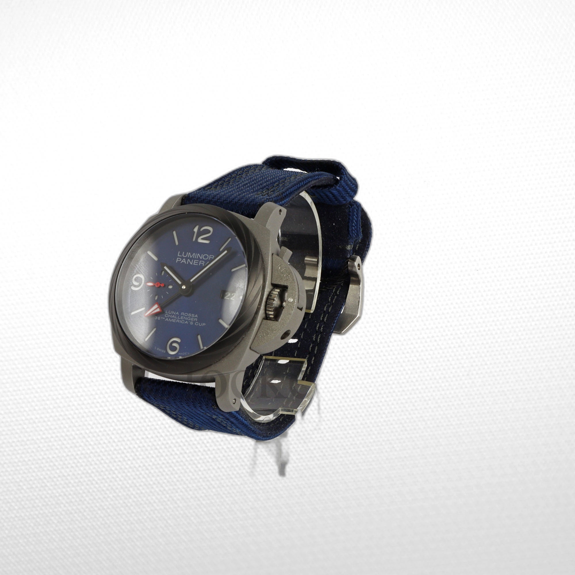 PANERAI LUMINOR 1950 3 DAYS GMT AUTOMATIC CERAMICA BLUE 44MM CLONE