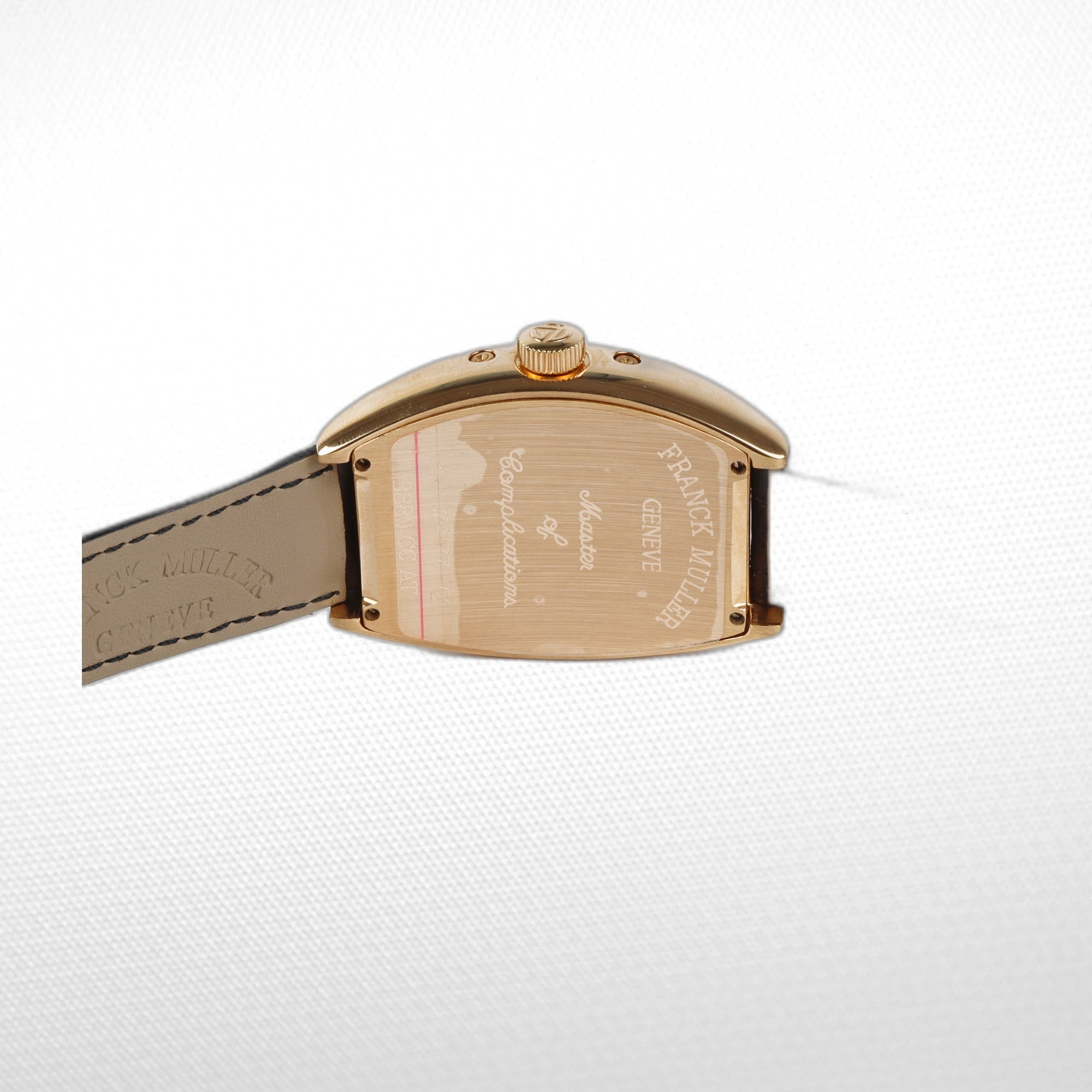 FRANCK MULLER MARINER GOLD WHITE BLACK MARKERS MOON 50MM CLONE