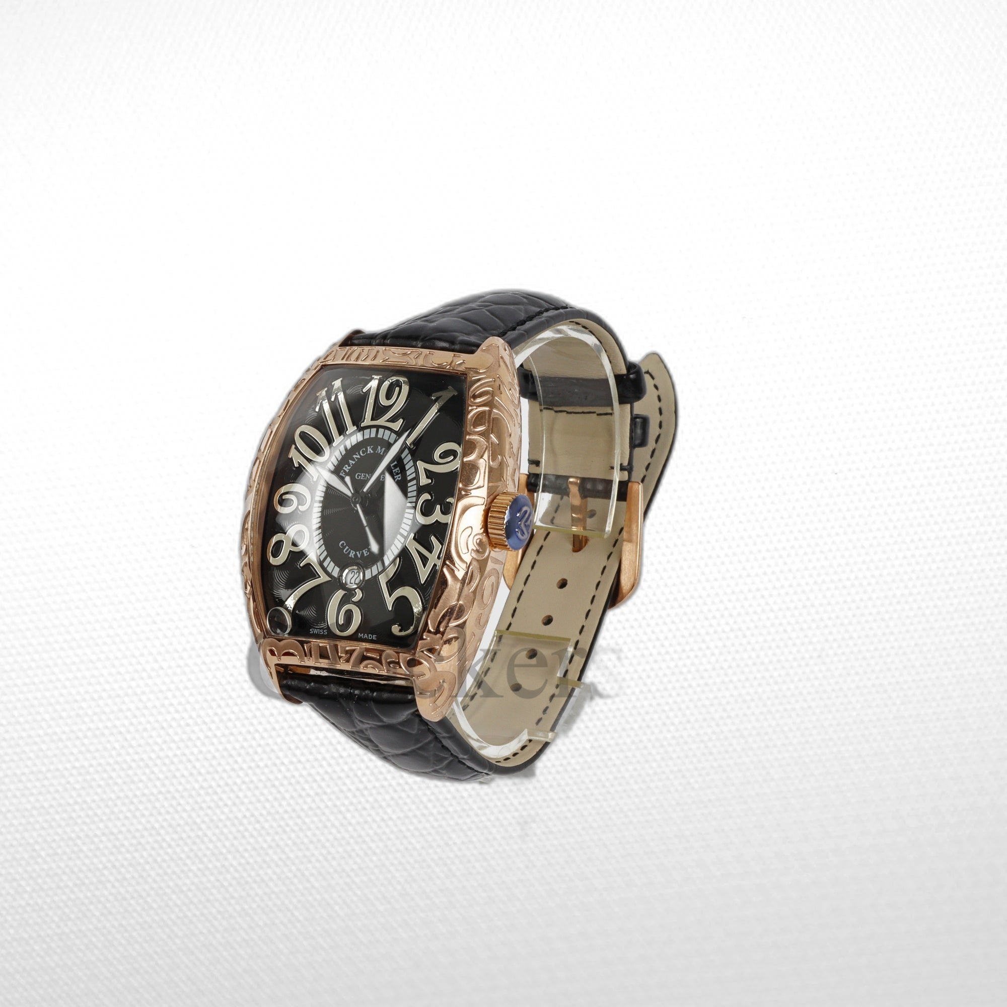 FRANCK MULLER MARINER GOLD BLACK 50MM CLONE