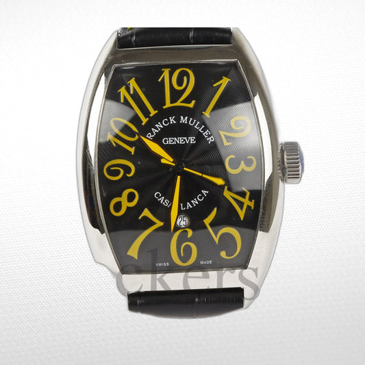 FRANCK MULLER CASABLANCA AUTOMATIC BLACK DIAL MEN'S WATCH 8880CDTBRNRAC
