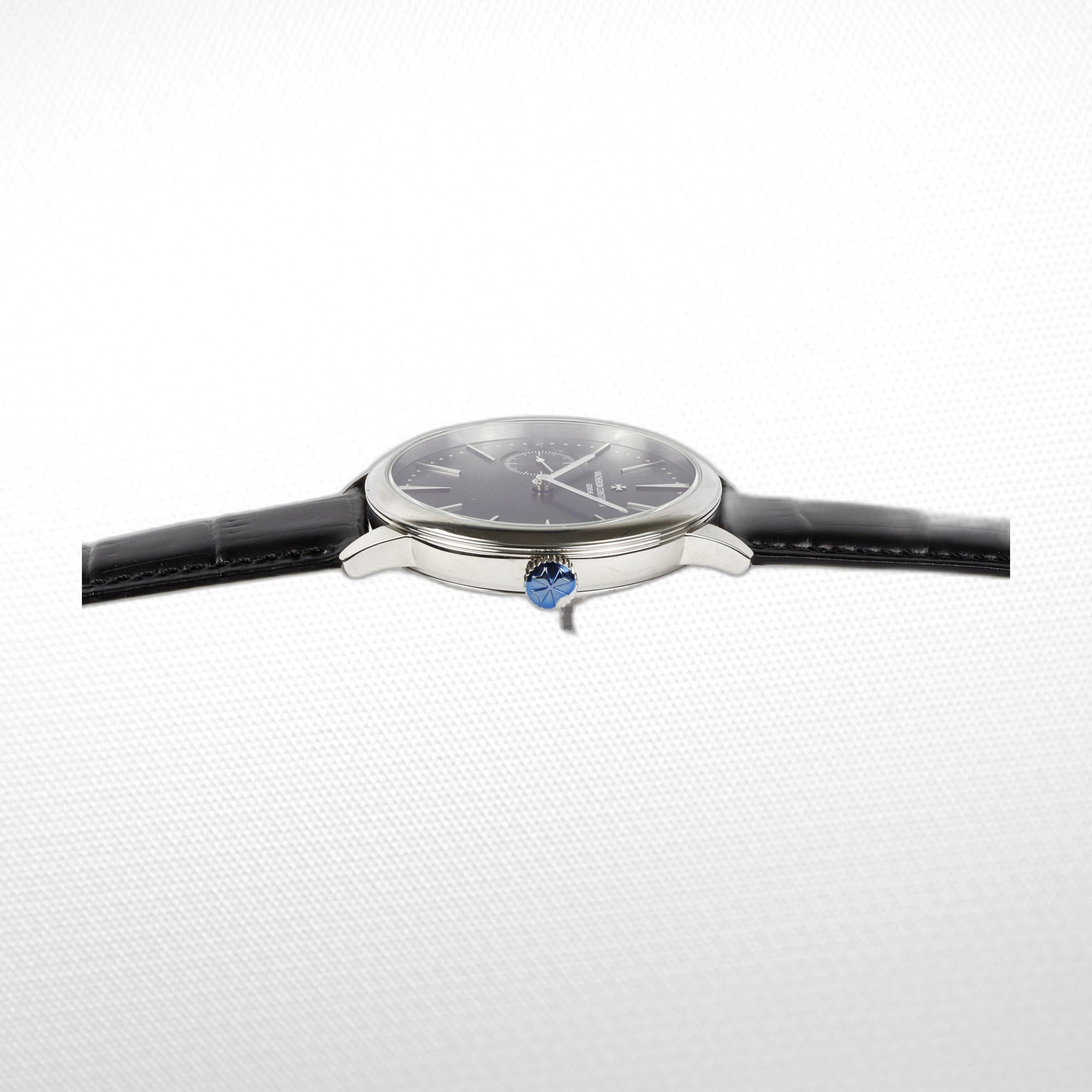 VACHERON CONSTANTIN TRADITIONNELLE WOLRD TIME BLACK STRAP