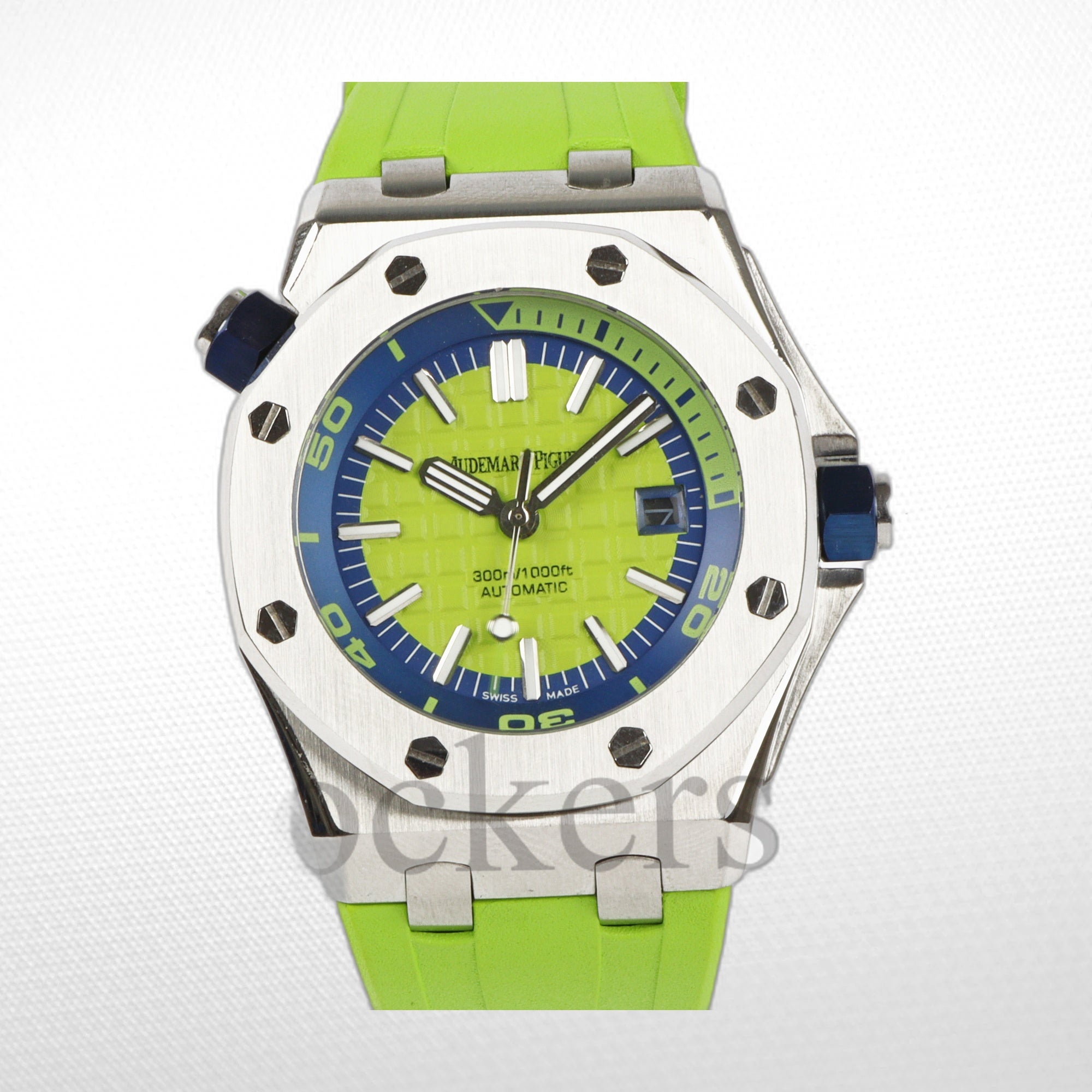 AUDEMARS PIGUET ROYAL OAK OFFSHORE DIVER SS GREEN CLONE