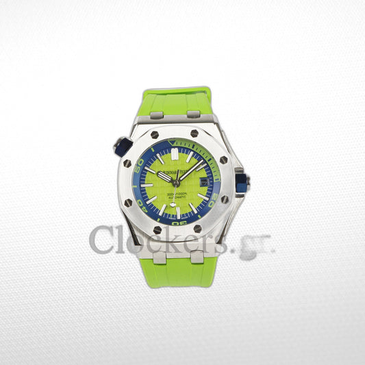 AUDEMARS PIGUET ROYAL OAK OFFSHORE DIVER SS GREEN CLONE