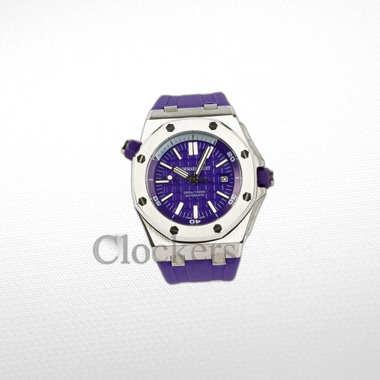 AUDEMARS PIGUET ROYAL OAK OFFSHORE DIVER SS PURPLE CLONE