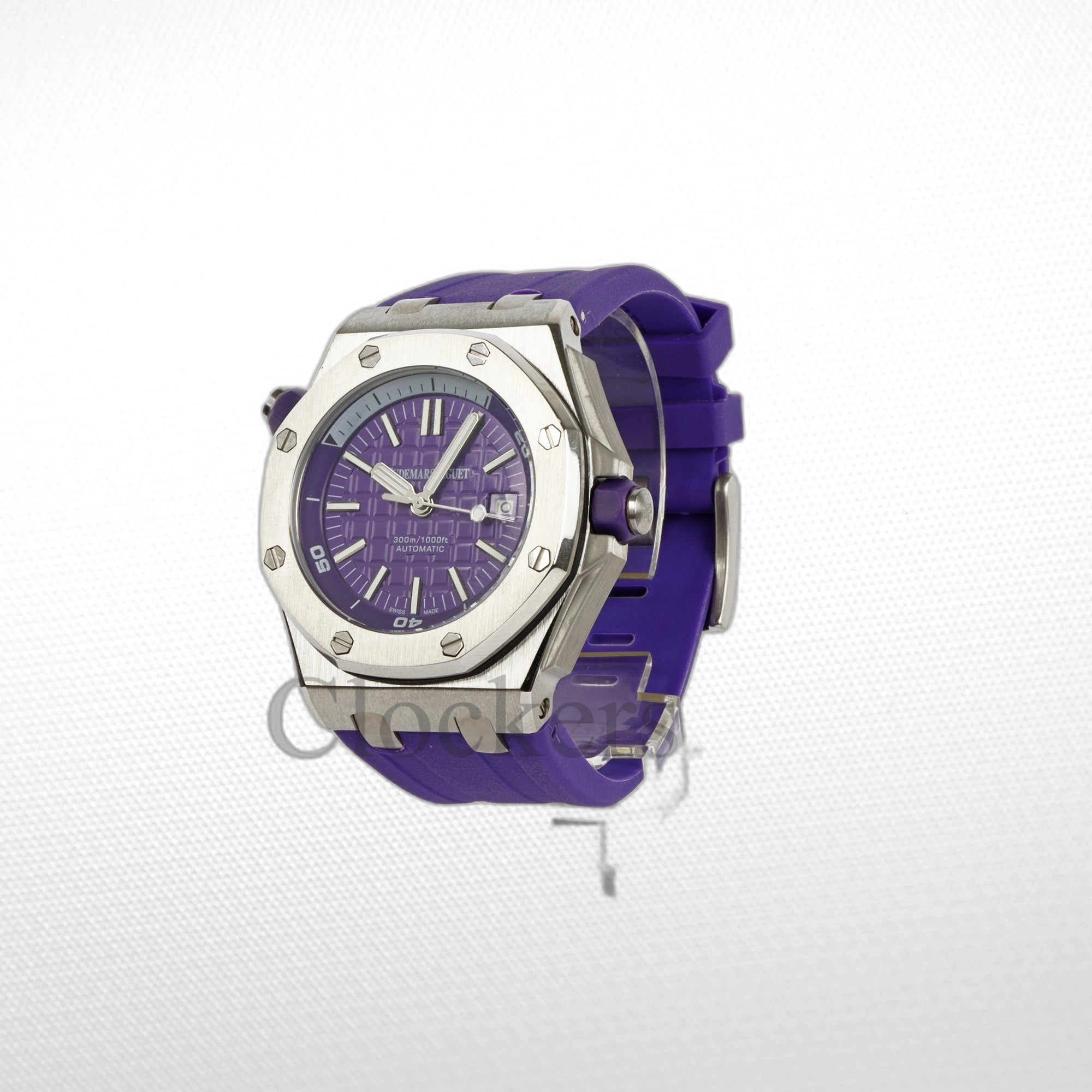 AUDEMARS PIGUET ROYAL OAK OFFSHORE DIVER SS PURPLE CLONE