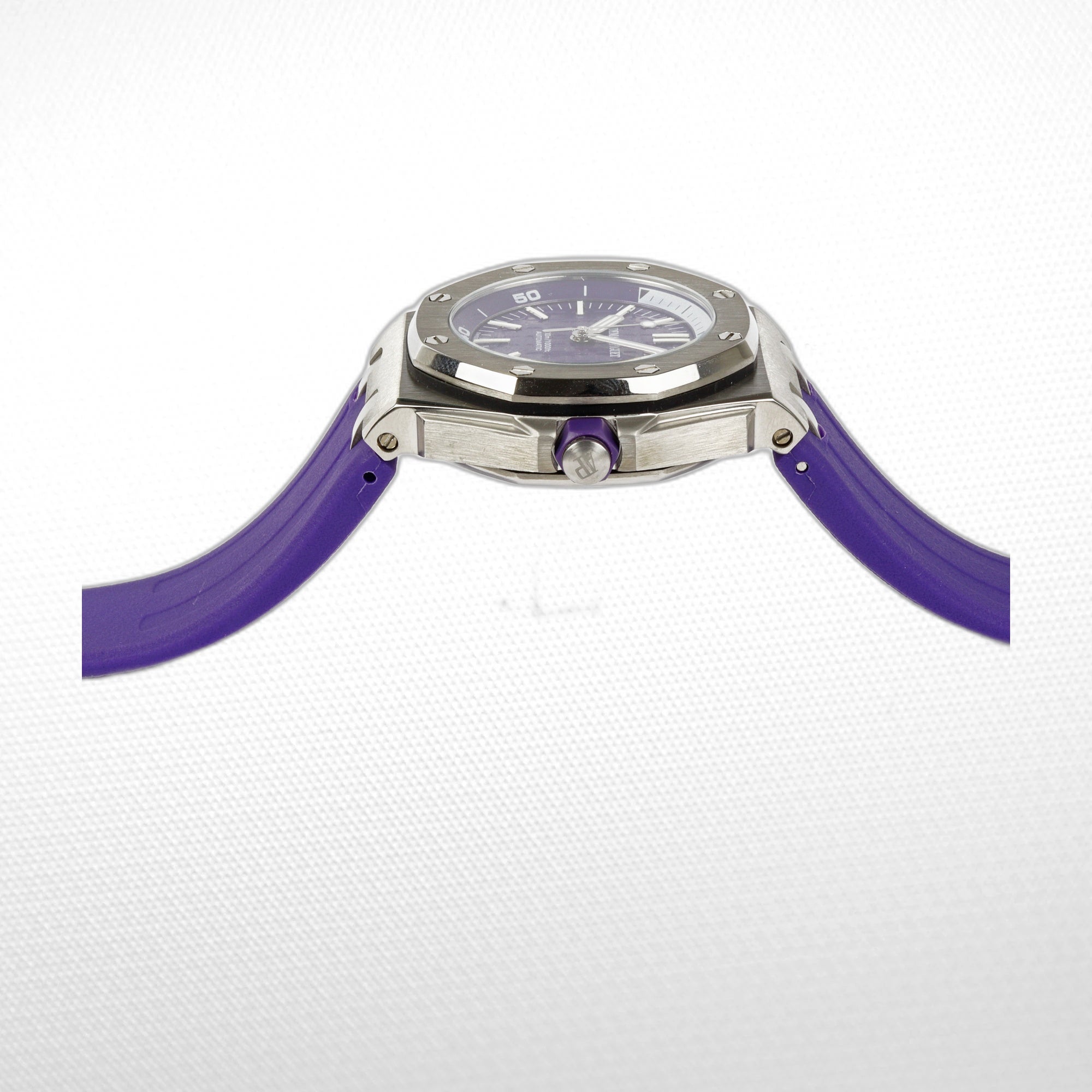 AUDEMARS PIGUET ROYAL OAK OFFSHORE DIVER SS PURPLE CLONE