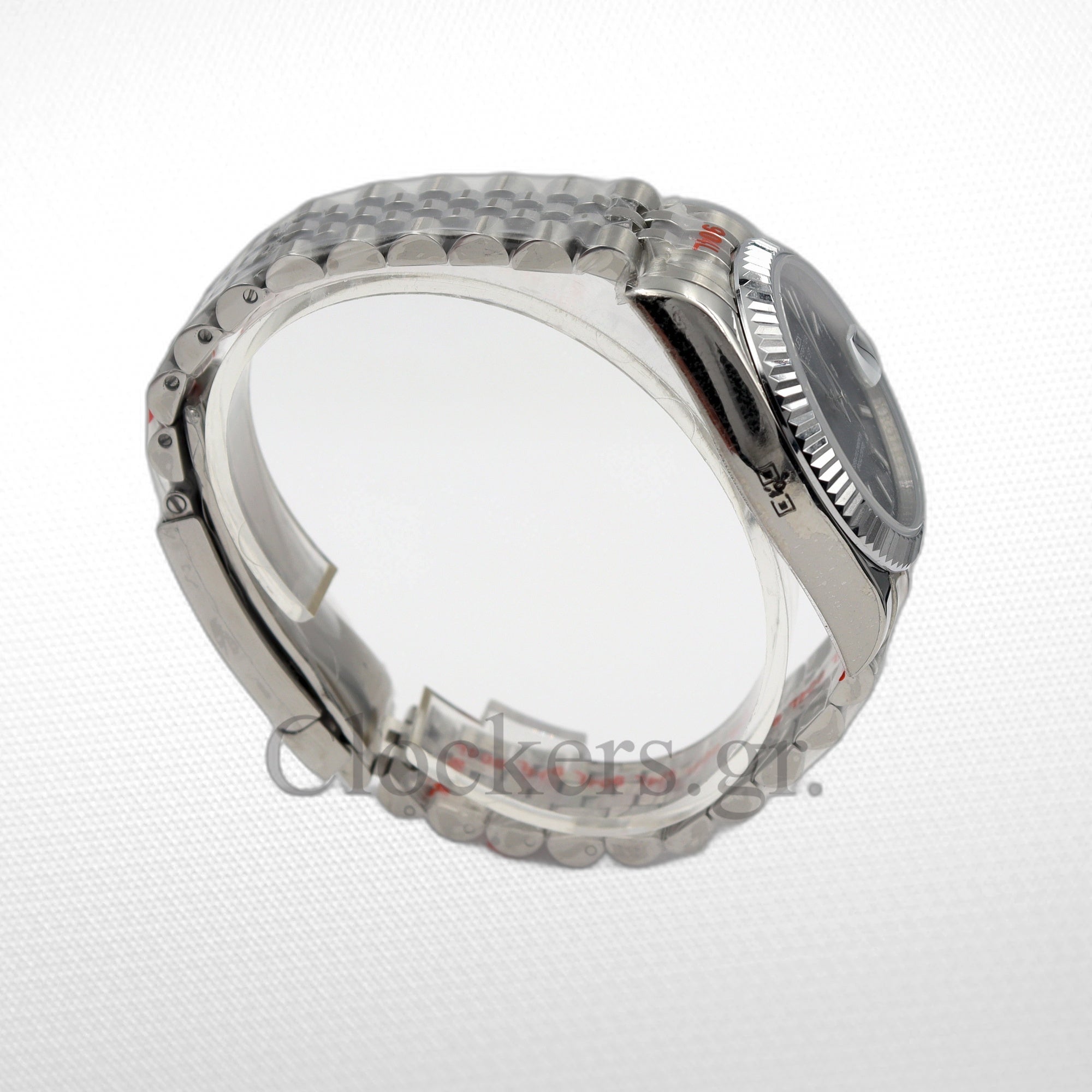DATEJUST 41MM SS SILVER JUBILEE SIVER DIAL STCIKS MARKERS