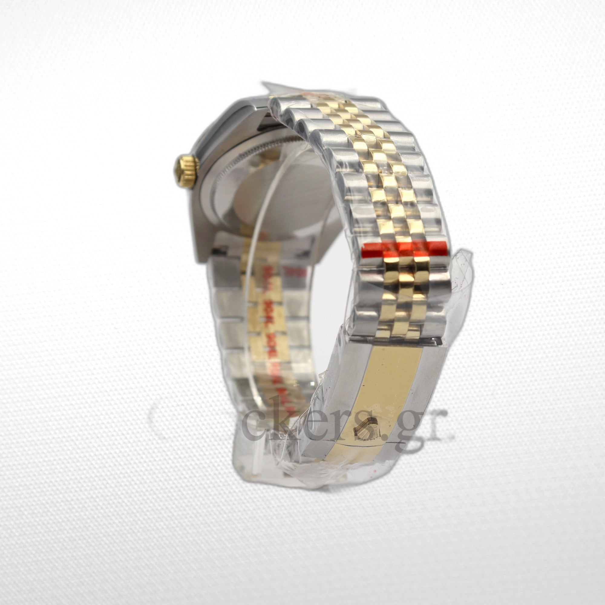 DATE JUST 36MM 2-TONE GOLD JUBILEE BLACK DIAL DIAMONDS MARKERS