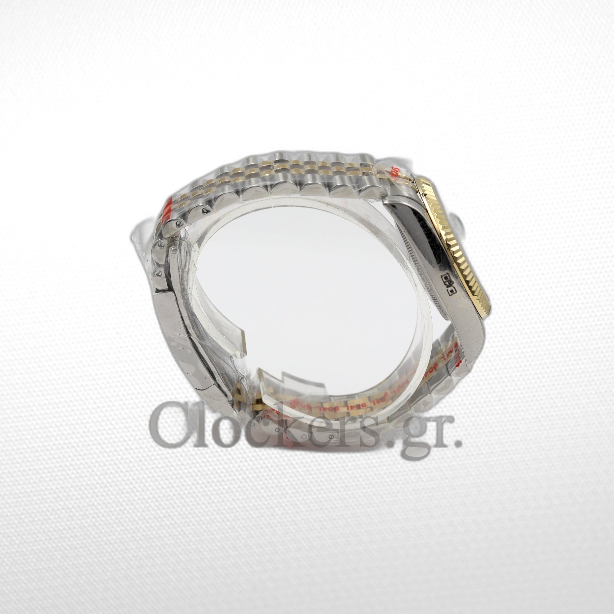 DATEJUST 36MM 2-TONE GOLD OYSTER WHITE DIAL STICKS MARKERS