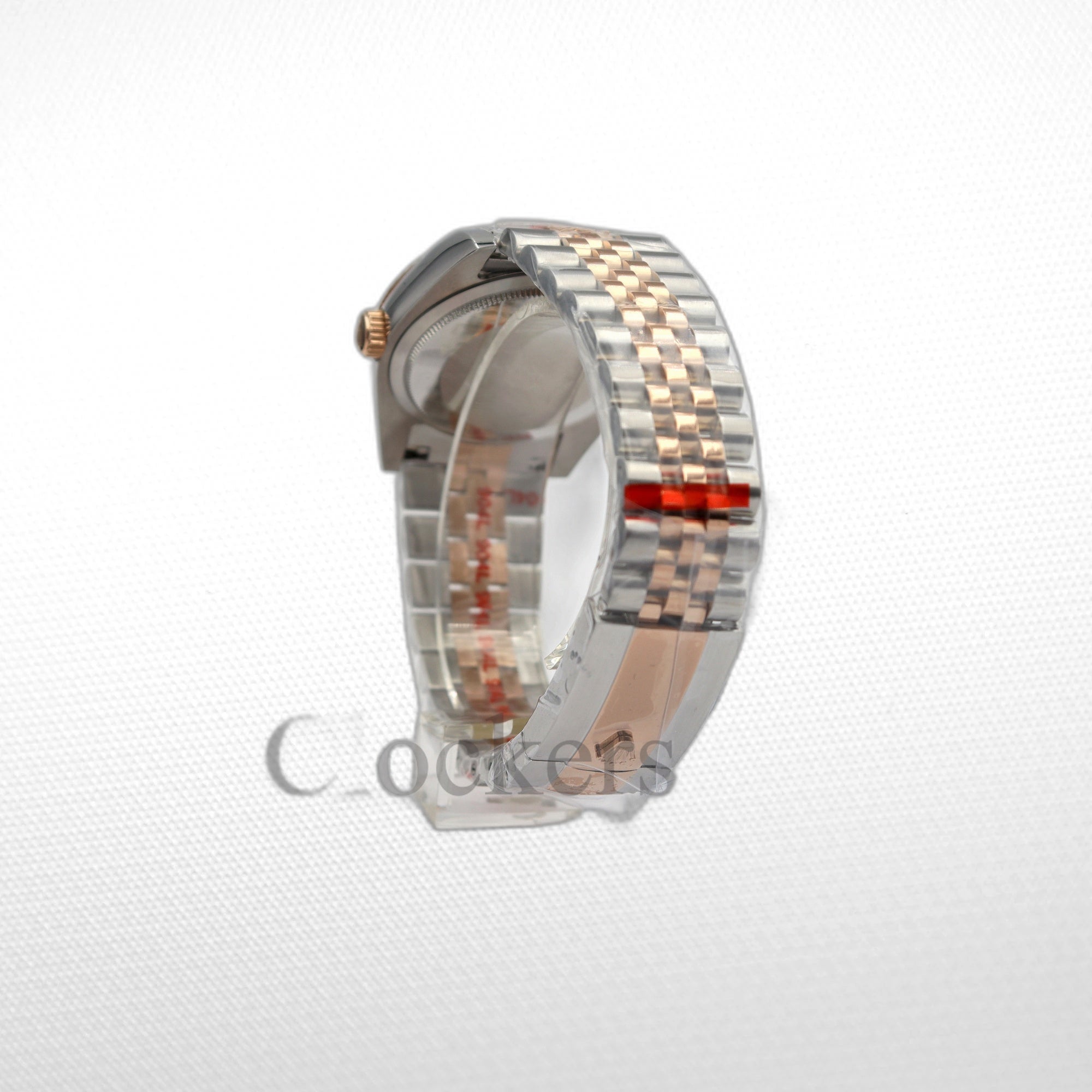 DATE JUST 36MM 2-TONE ROSE GOLD JUBILEE GREY DIAL STICKS MARKERS