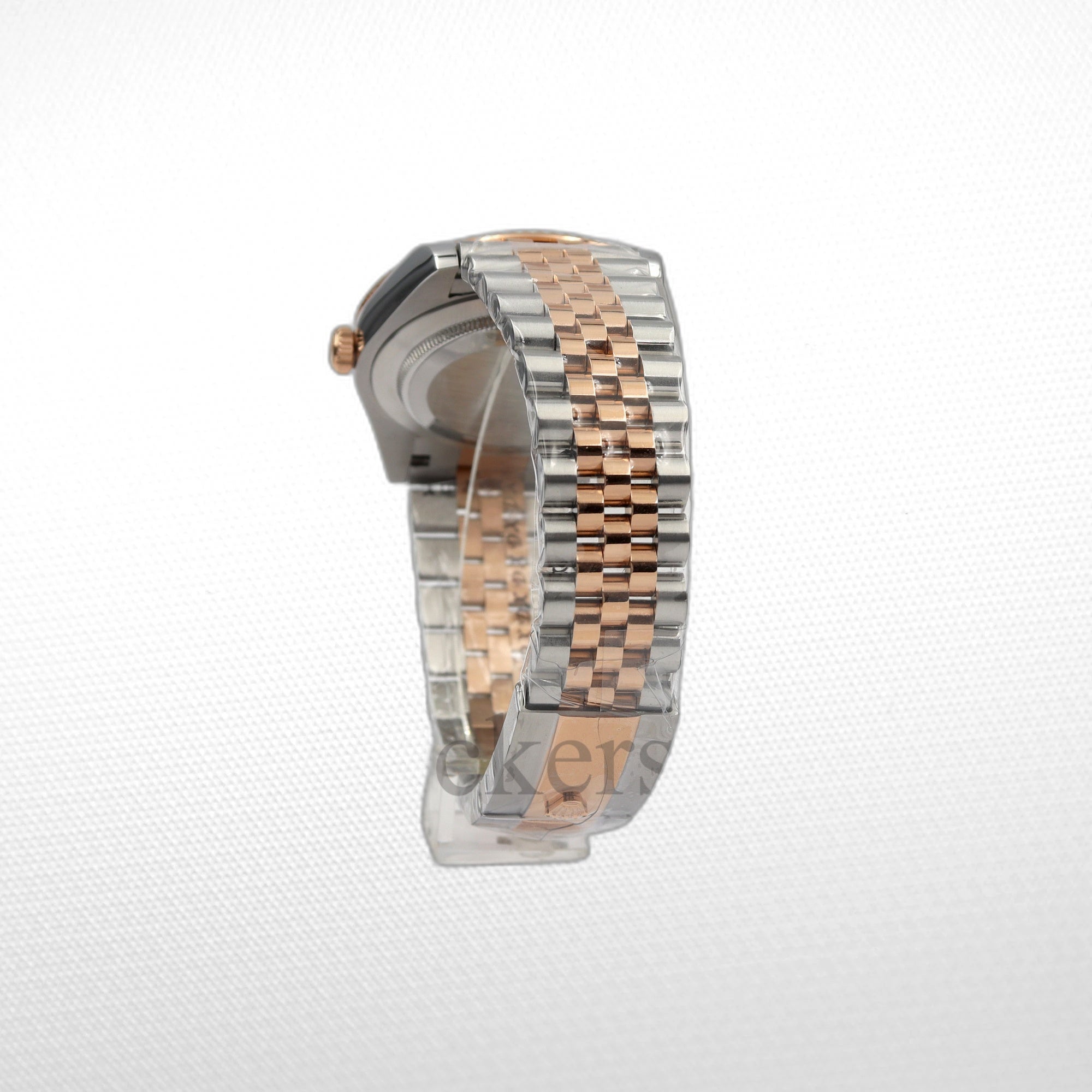 DATEJUST 36MM 2-TONE BRONZE PINK DIAL STICK MARKERS