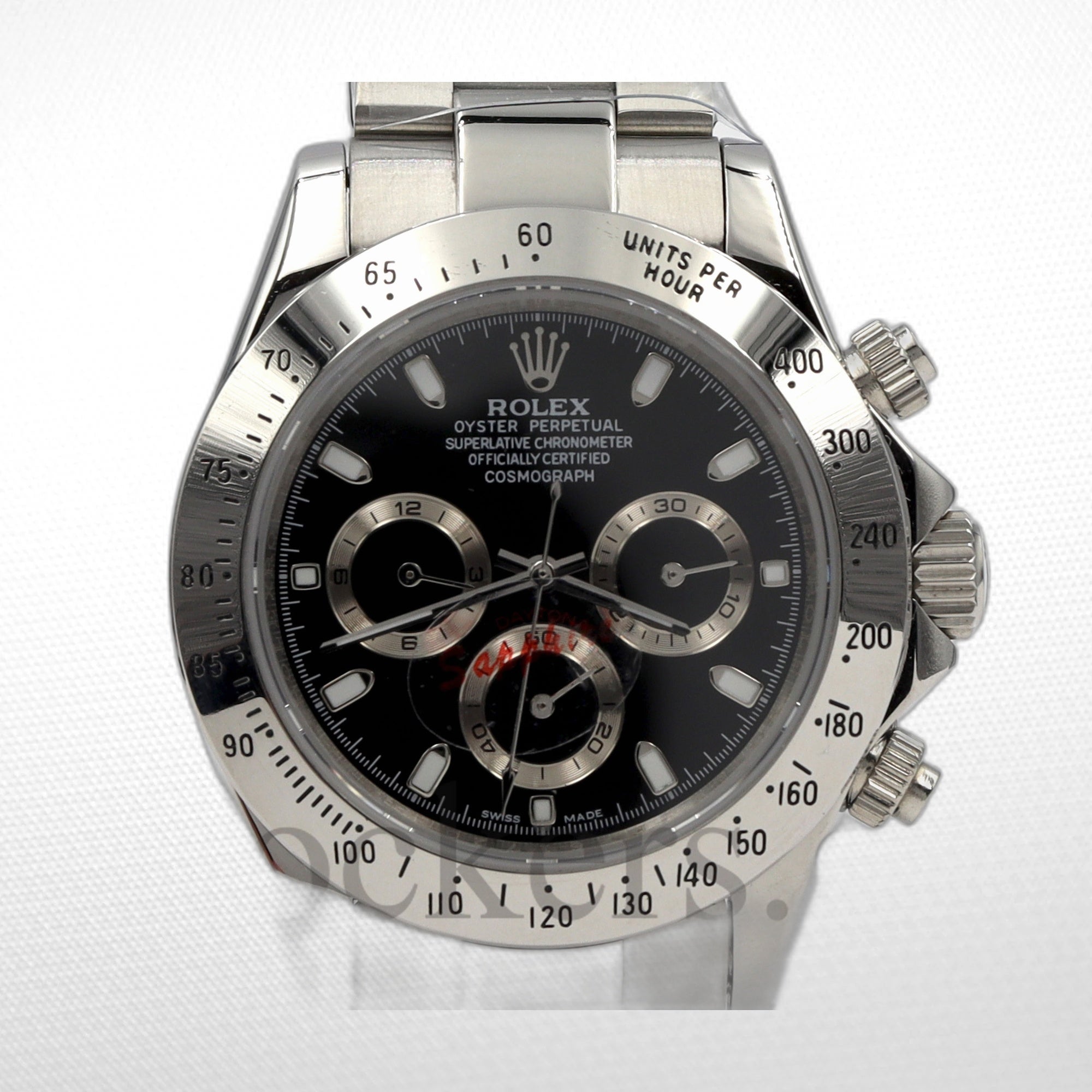 COSMOGRAPH DAYTONA BLACK DIAL SS 40MM