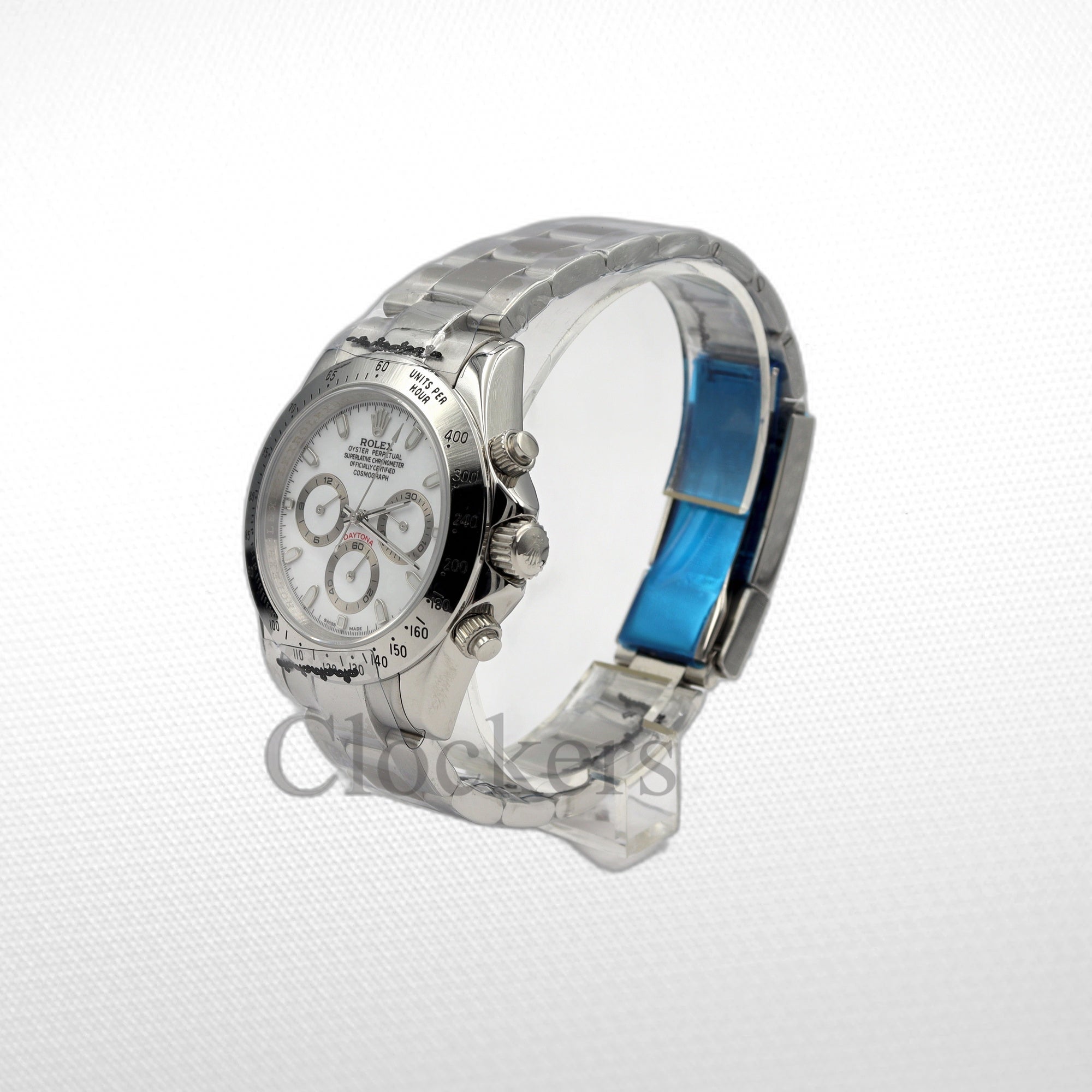 C0SM0GRAPH DAYT0NA WHITE DIAL SS 40MM