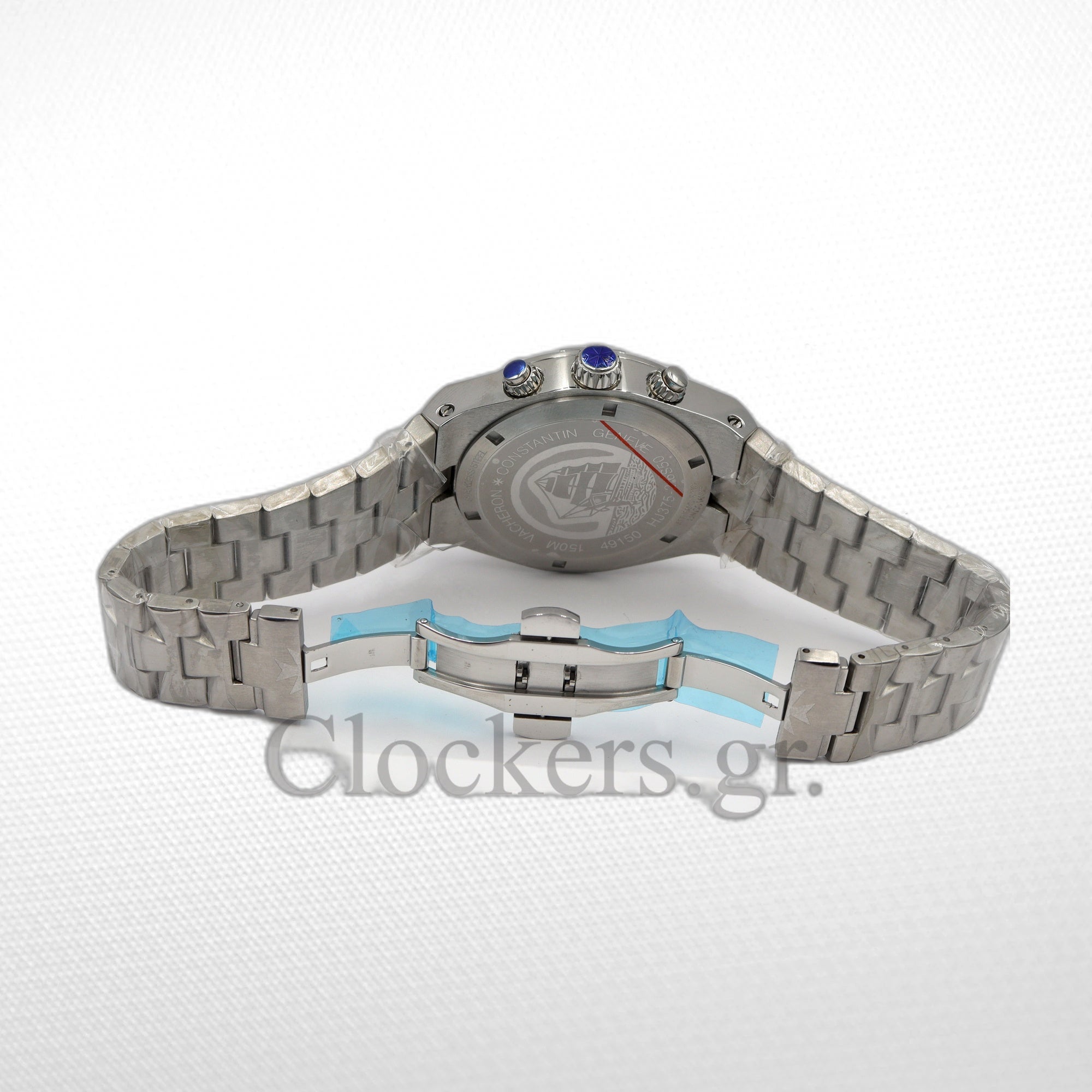 OVERSEAS BLUE DIAL AUTOMATIC MEN'S WATCH