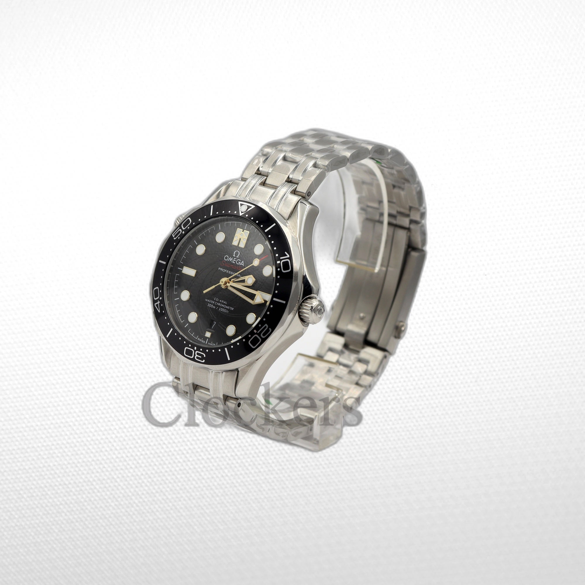 OMEGA SEAMASTER DIVER CO-AXIAL BLACK DIAL