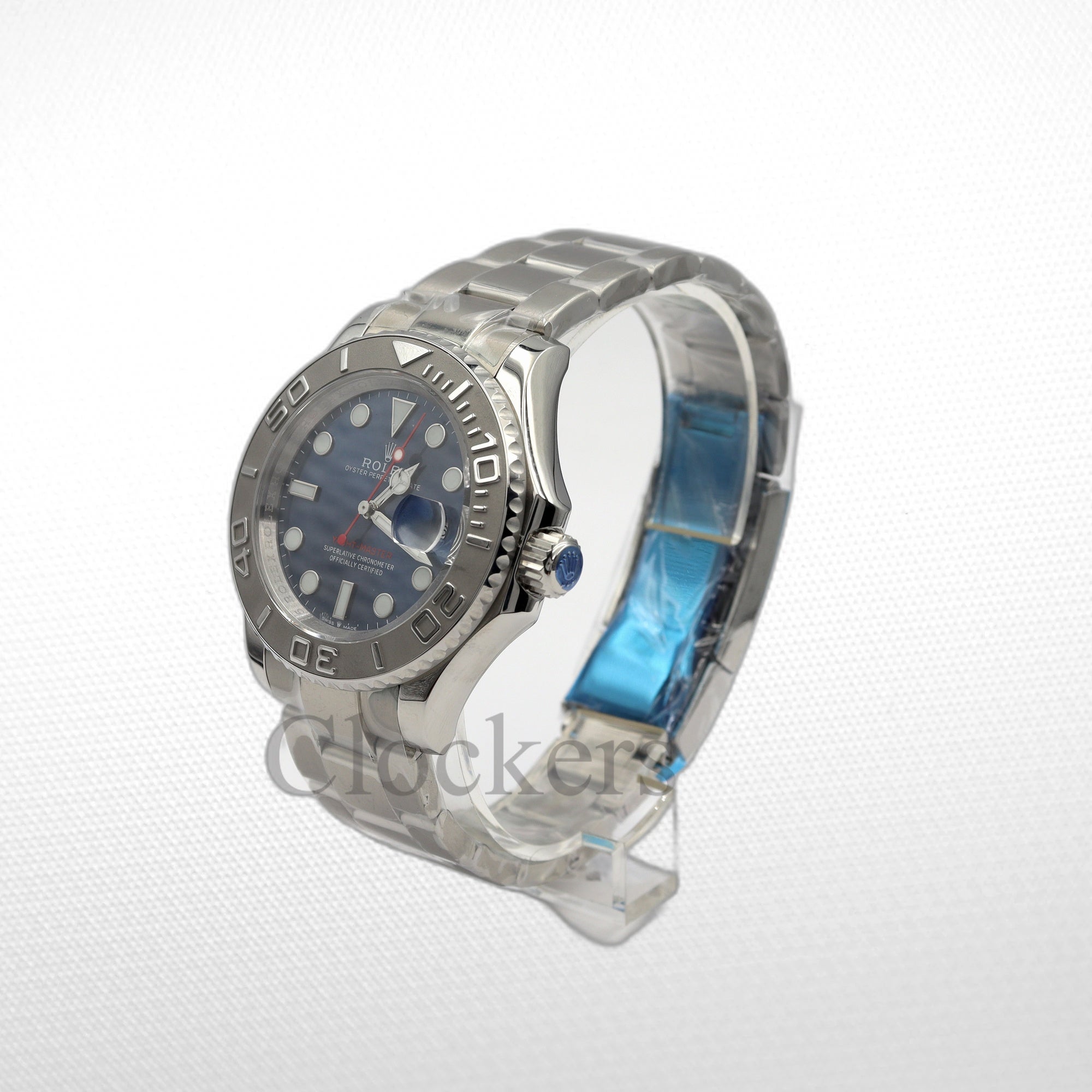 YACHT-MASTER BLUE DIAL PLATINUM 40MM