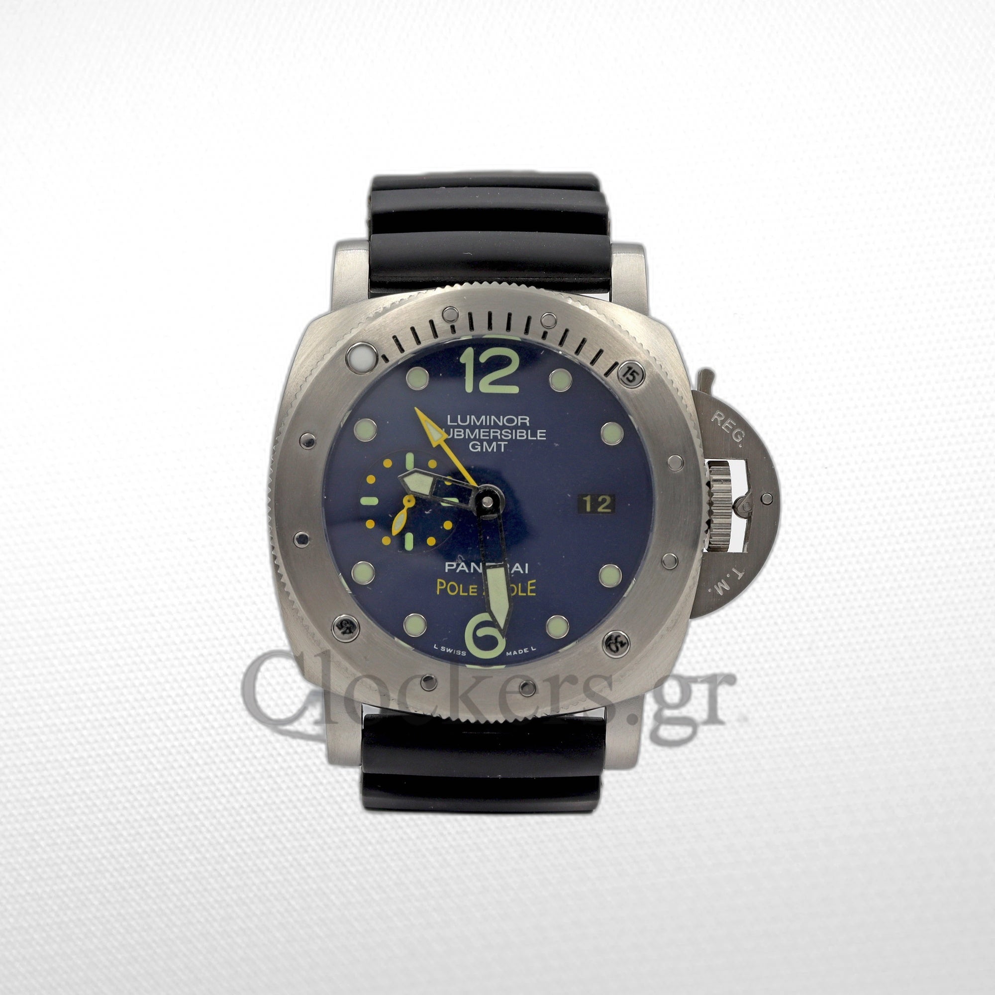 PANERAI LUMINOR SUBMERSIBLE AMAGNETIC GMT POLE 2 POLE