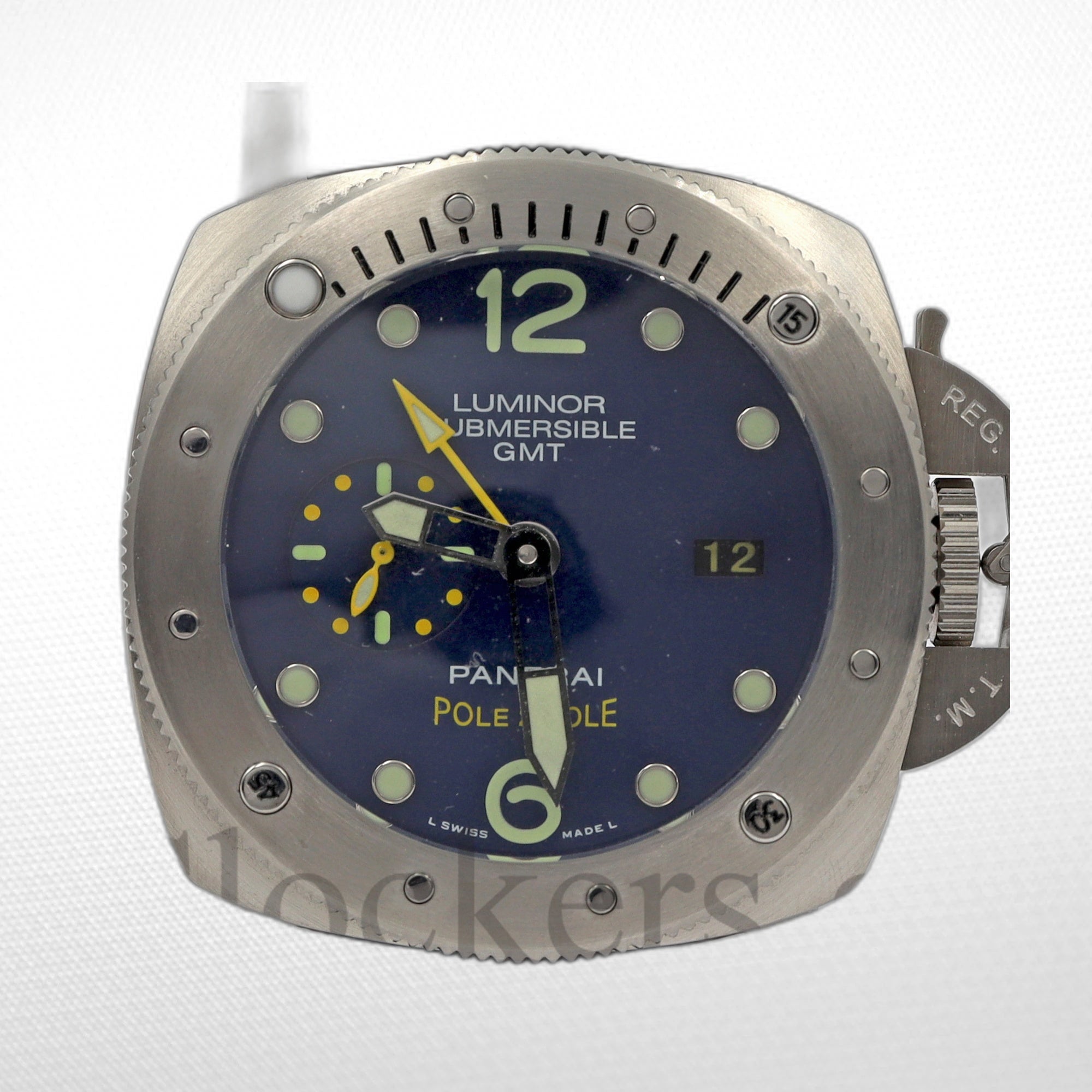 PANERAI LUMINOR SUBMERSIBLE AMAGNETIC GMT POLE 2 POLE