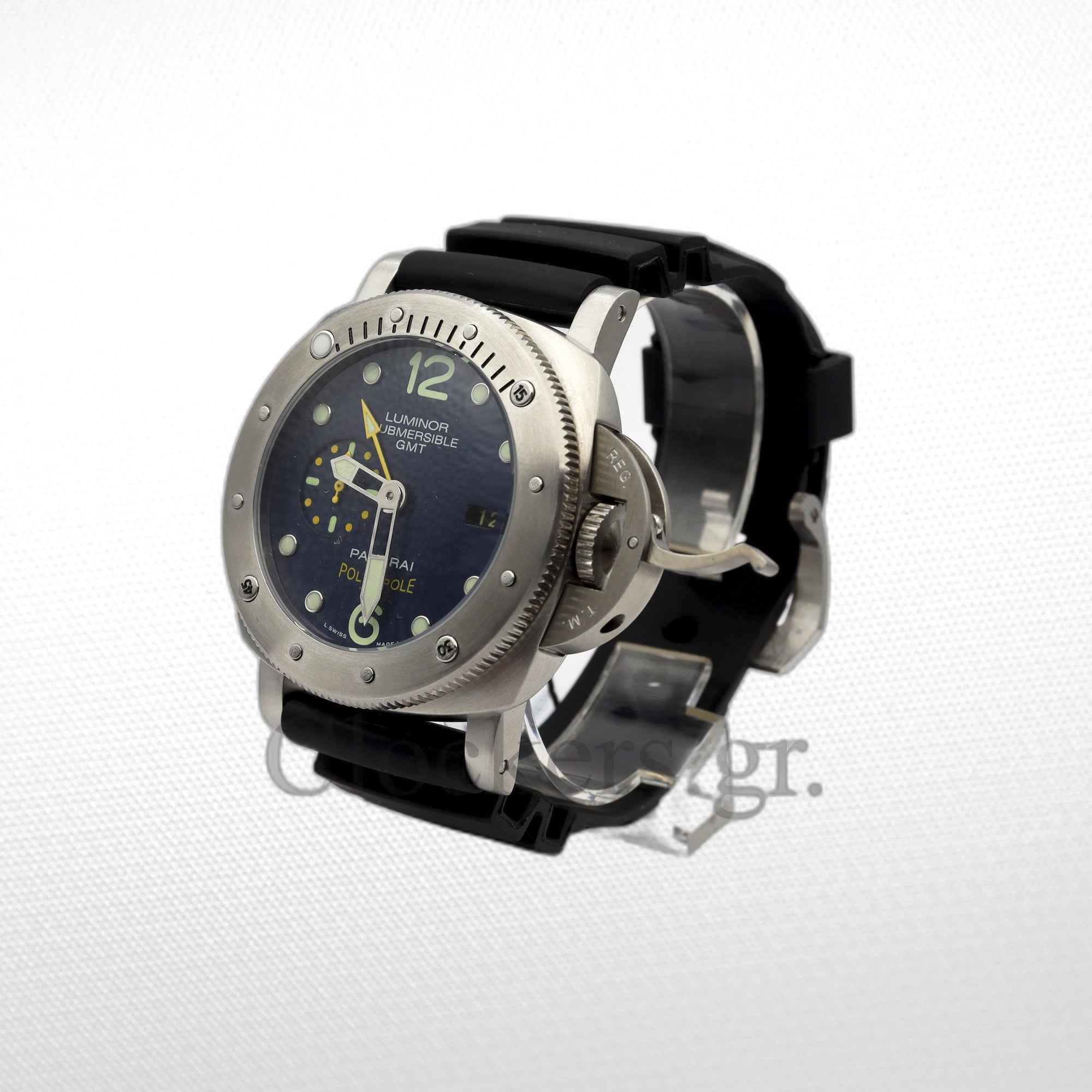 PANERAI LUMINOR SUBMERSIBLE AMAGNETIC GMT POLE 2 POLE