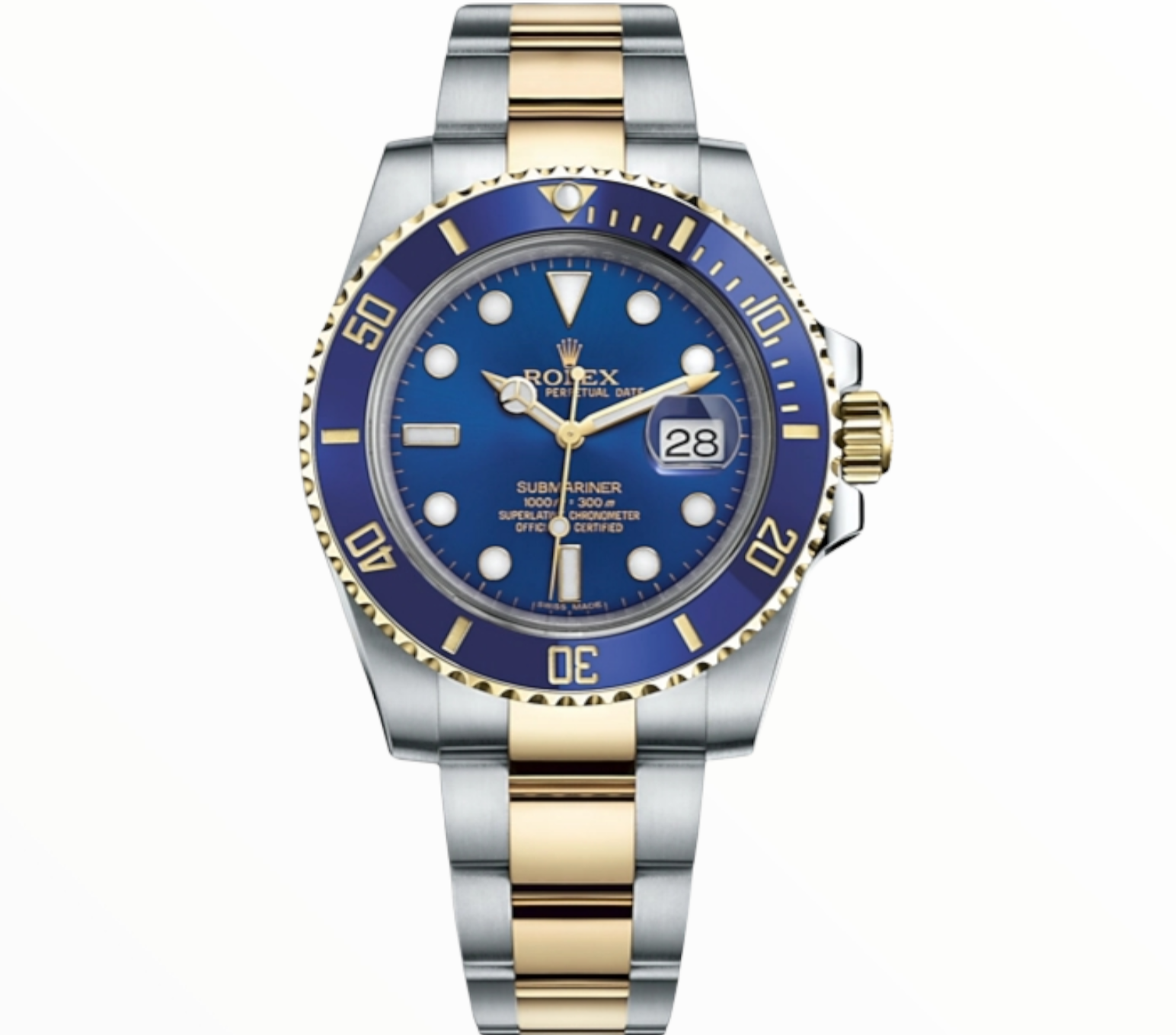Submariner Two Tone Blue Dial