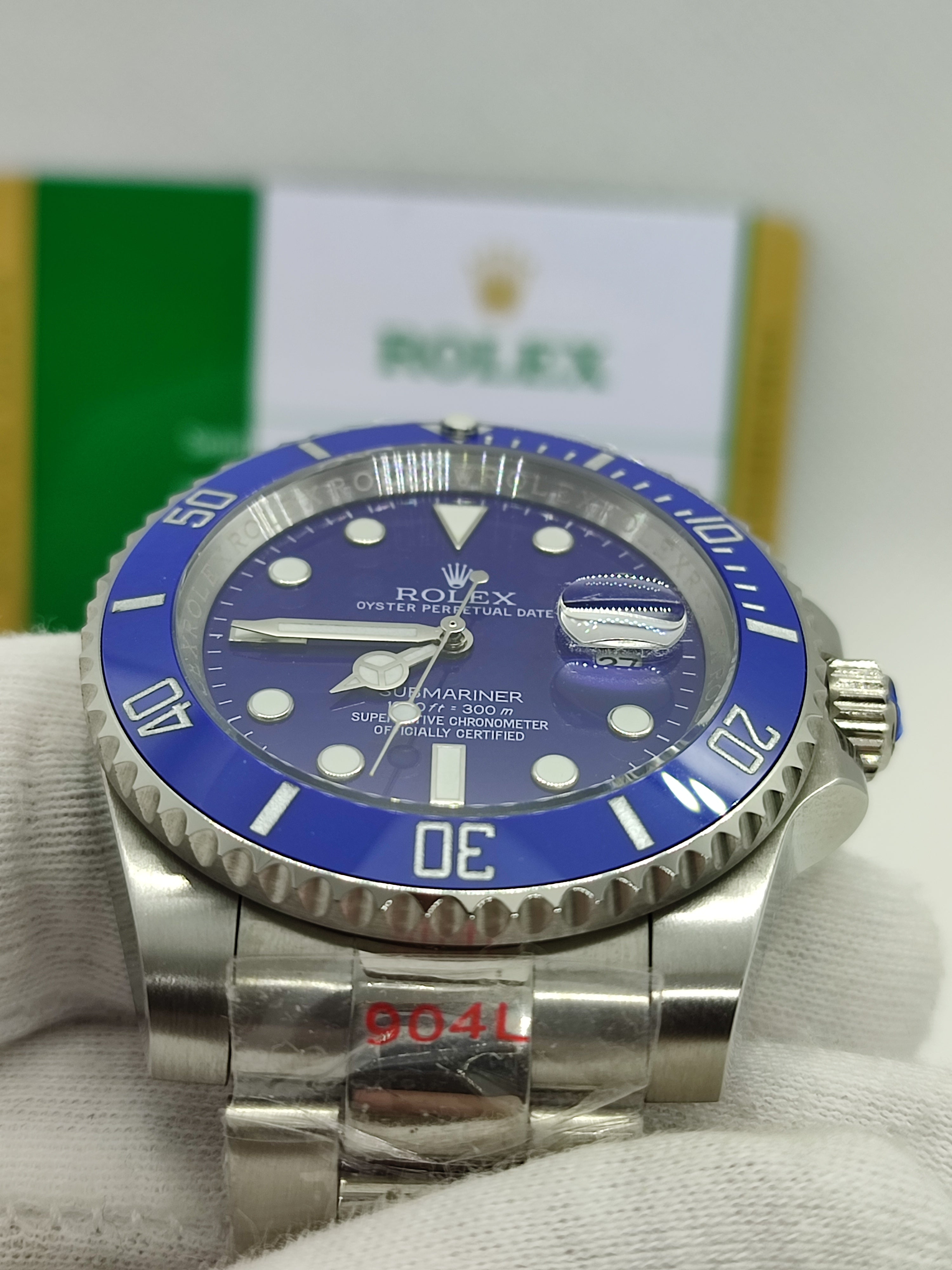 Submariner blue dial